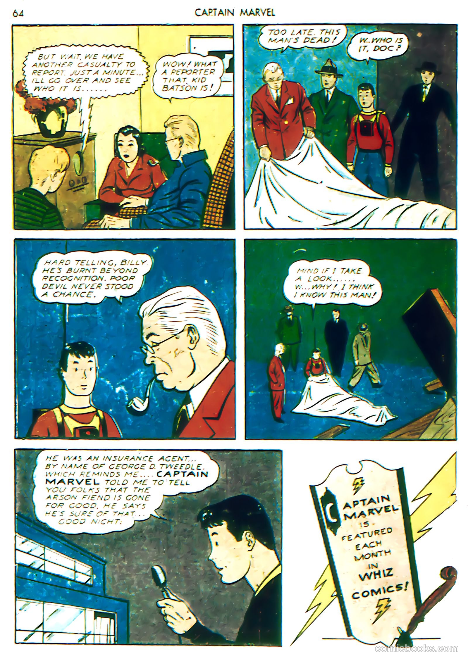 Captain Marvel Adventures #2 (1946) — page 67 of 69
