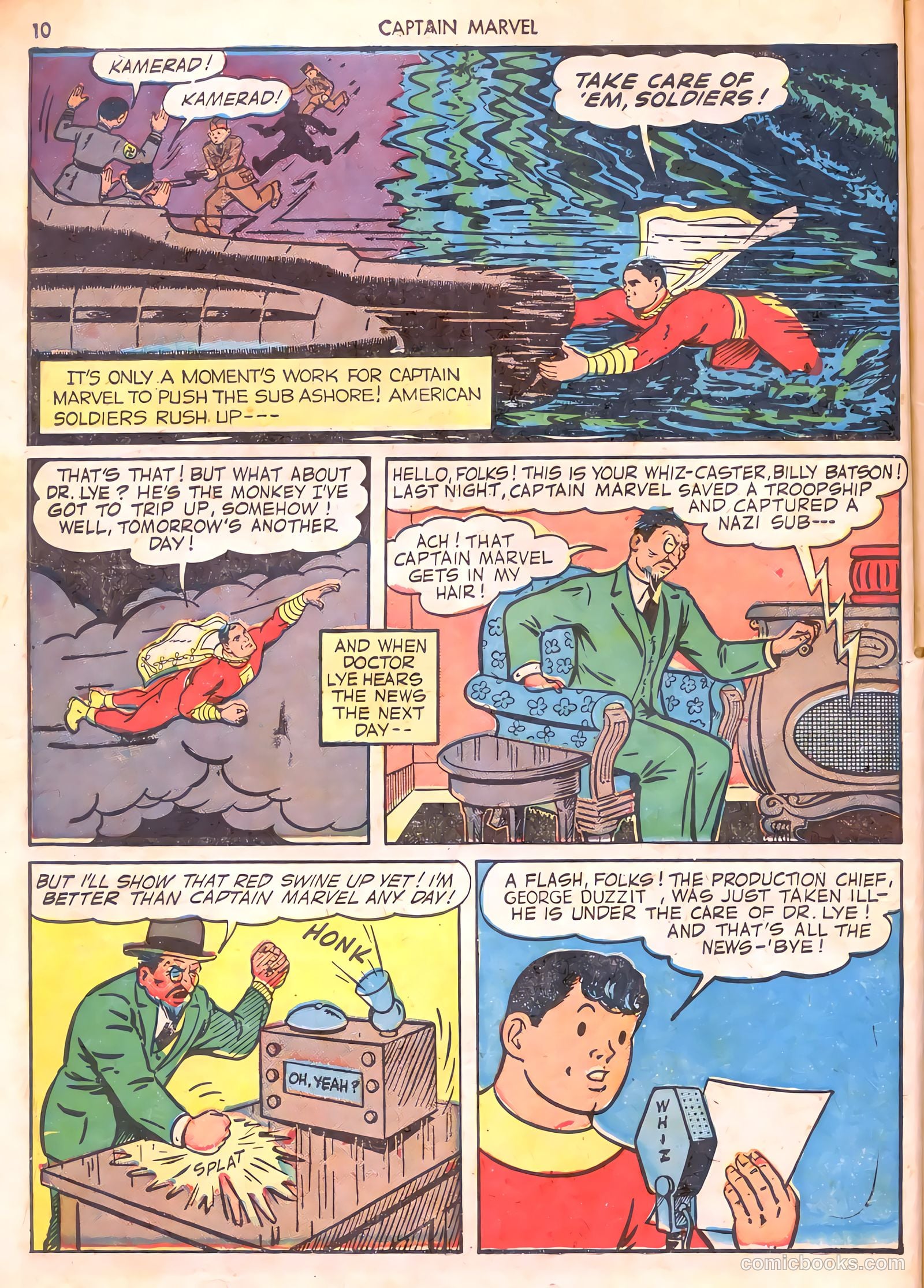 Captain Marvel Adventures #23 (1943) — page 10 of 68
