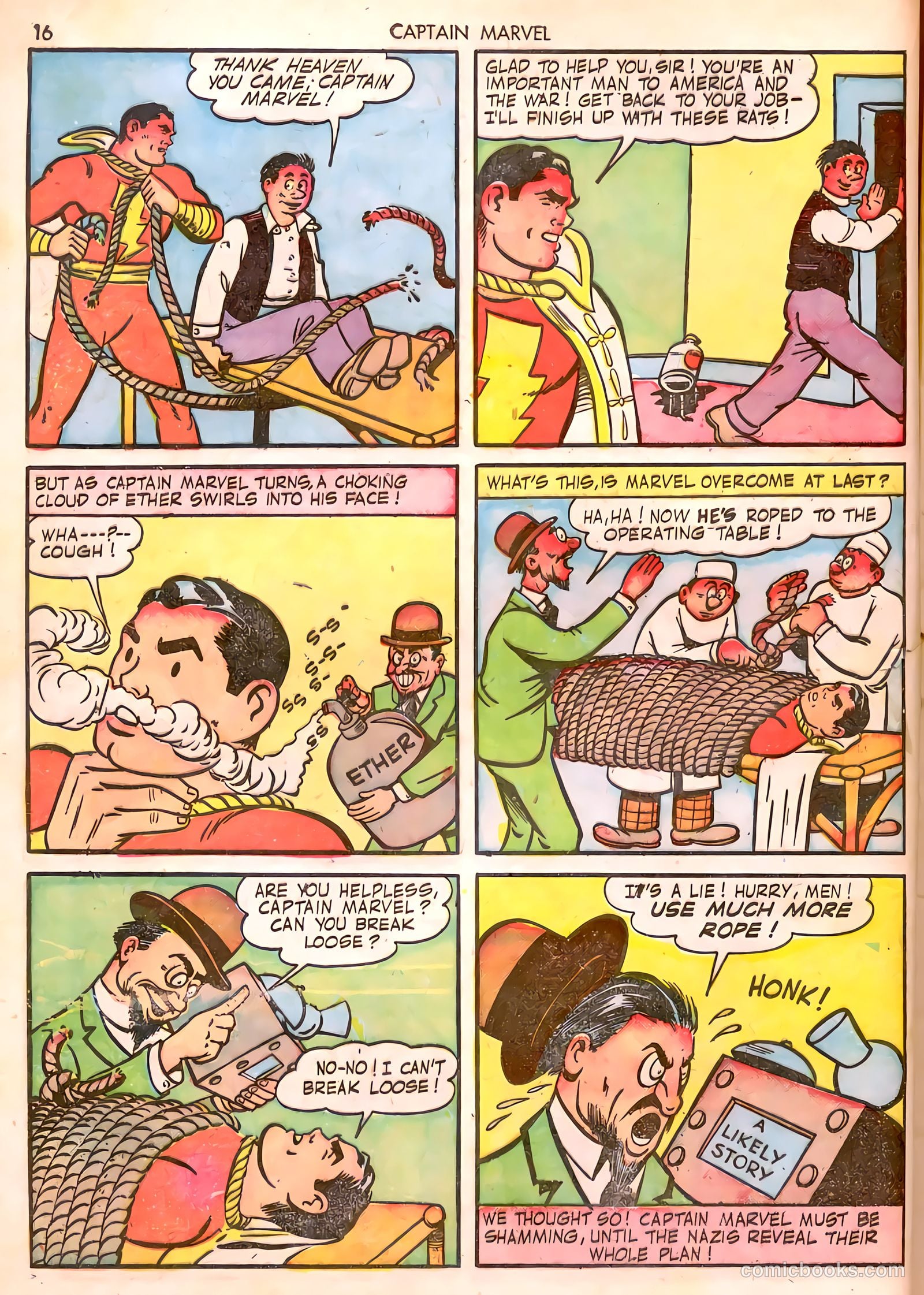 Captain Marvel Adventures #23 (1943) — page 16 of 68