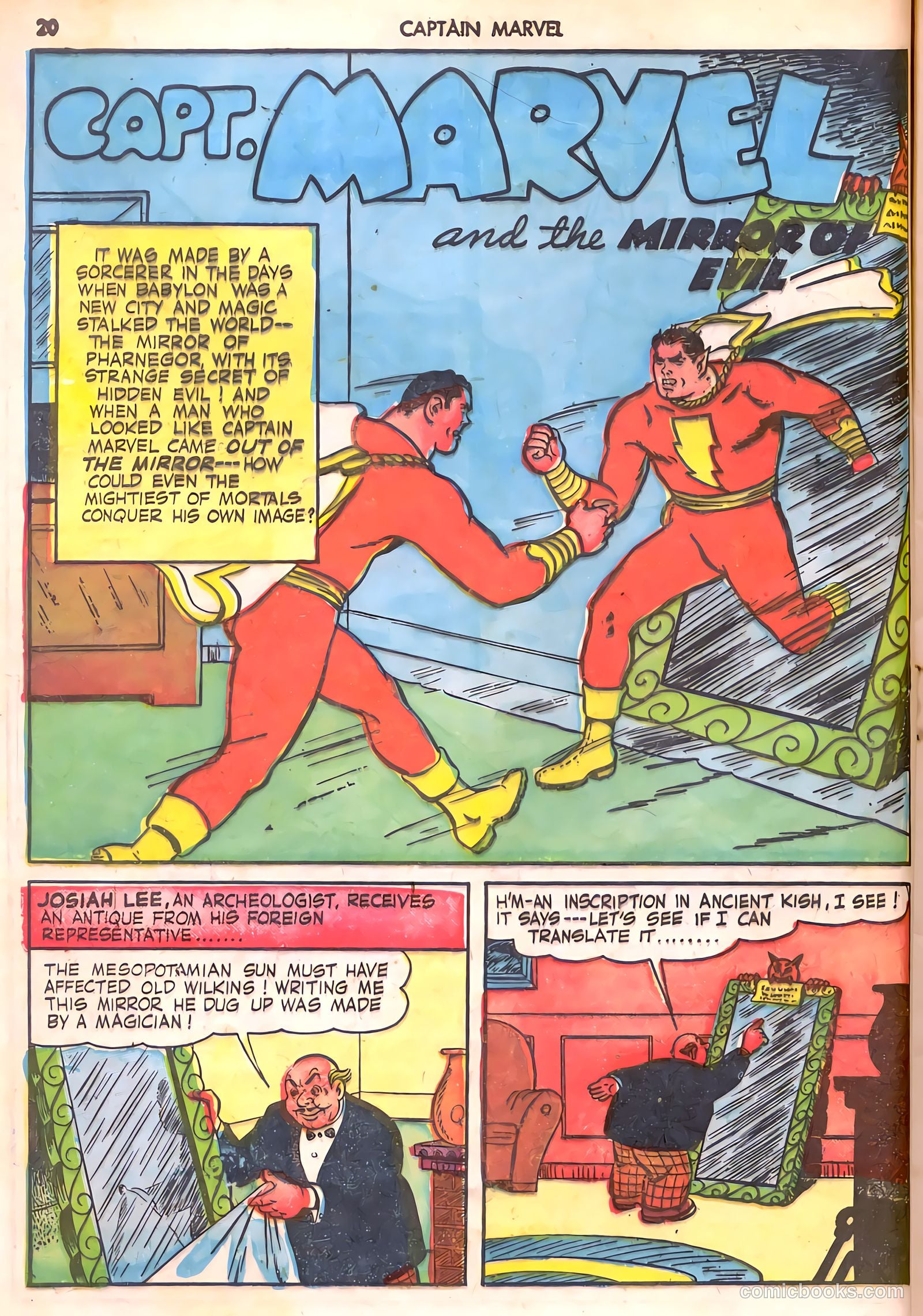 Captain Marvel Adventures #23 (1943) — page 20 of 68