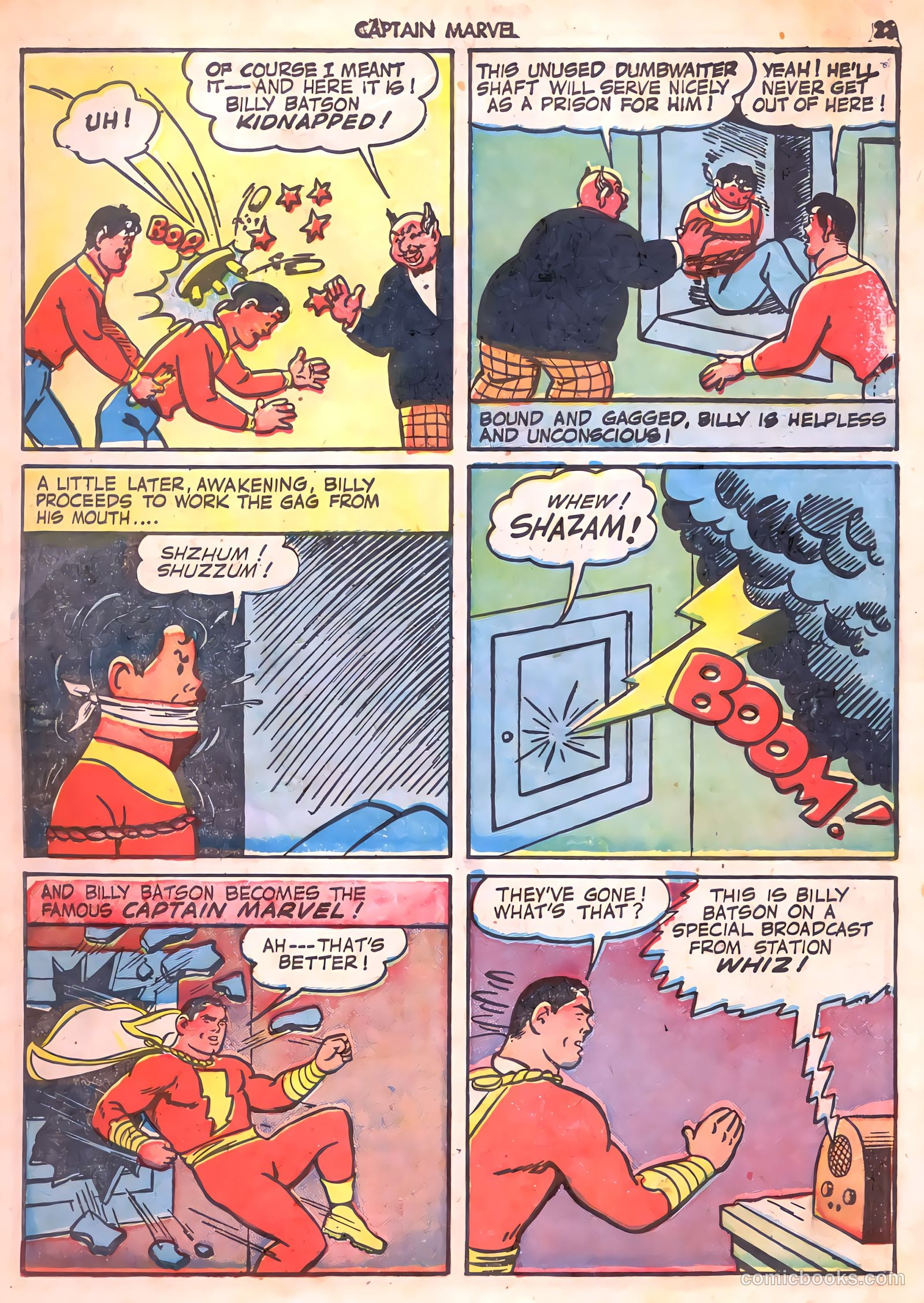 Captain Marvel Adventures #23 (1943) — page 23 of 68