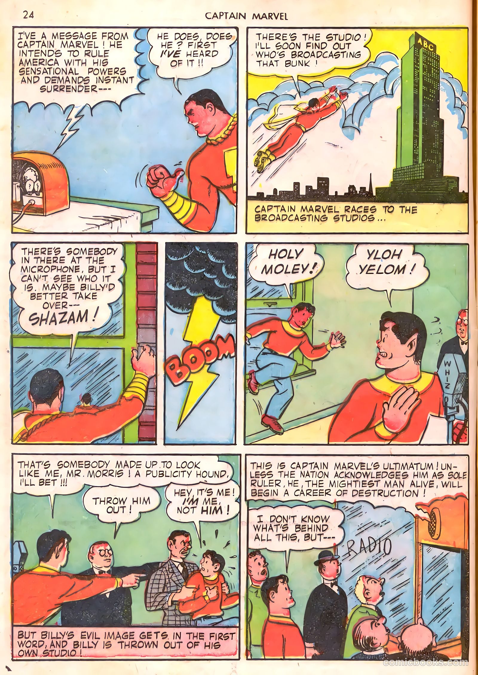 Captain Marvel Adventures #23 (1943) — page 24 of 68