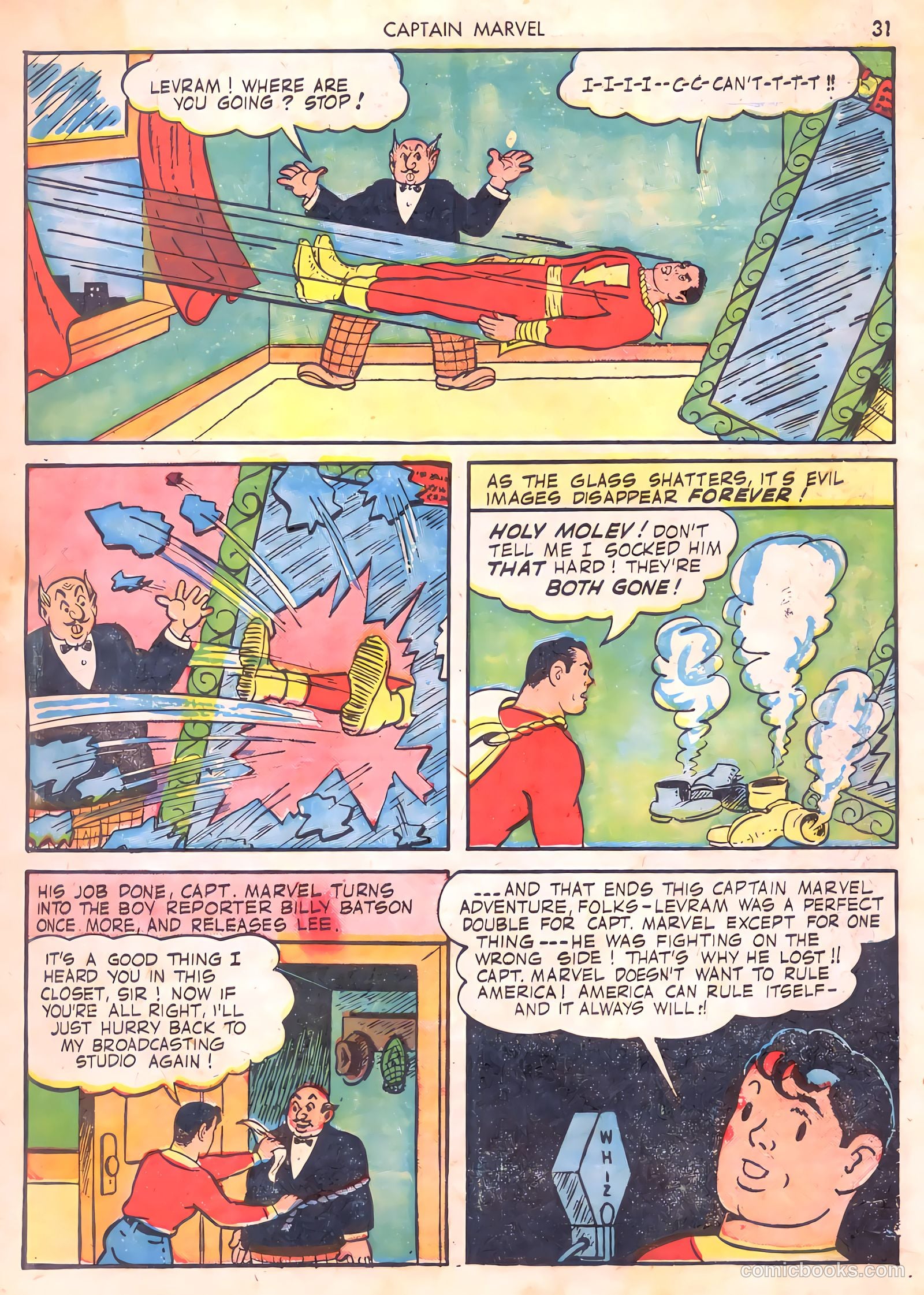 Captain Marvel Adventures #23 (1943) — page 31 of 68