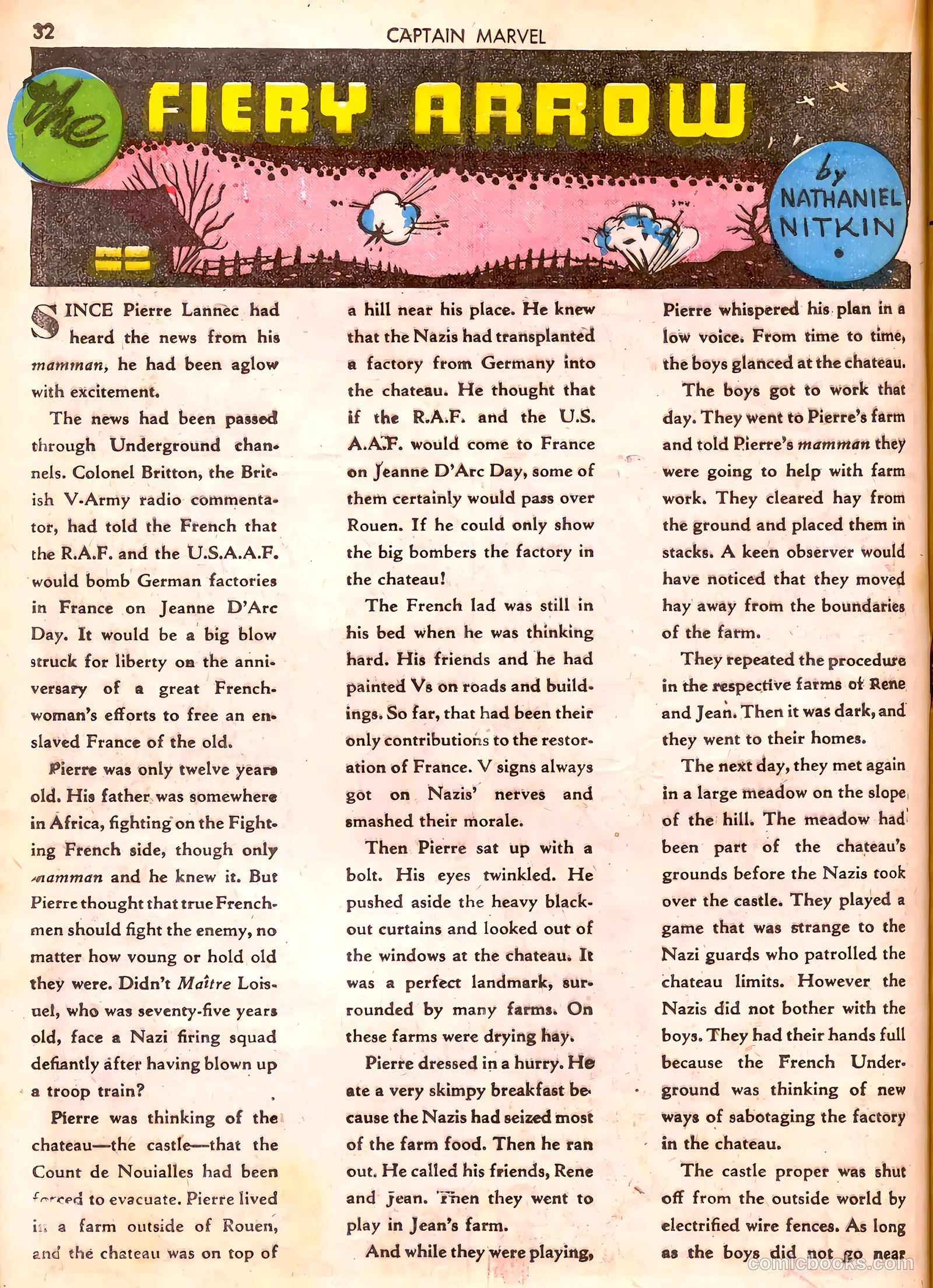 Captain Marvel Adventures #23 (1943) — page 32 of 68