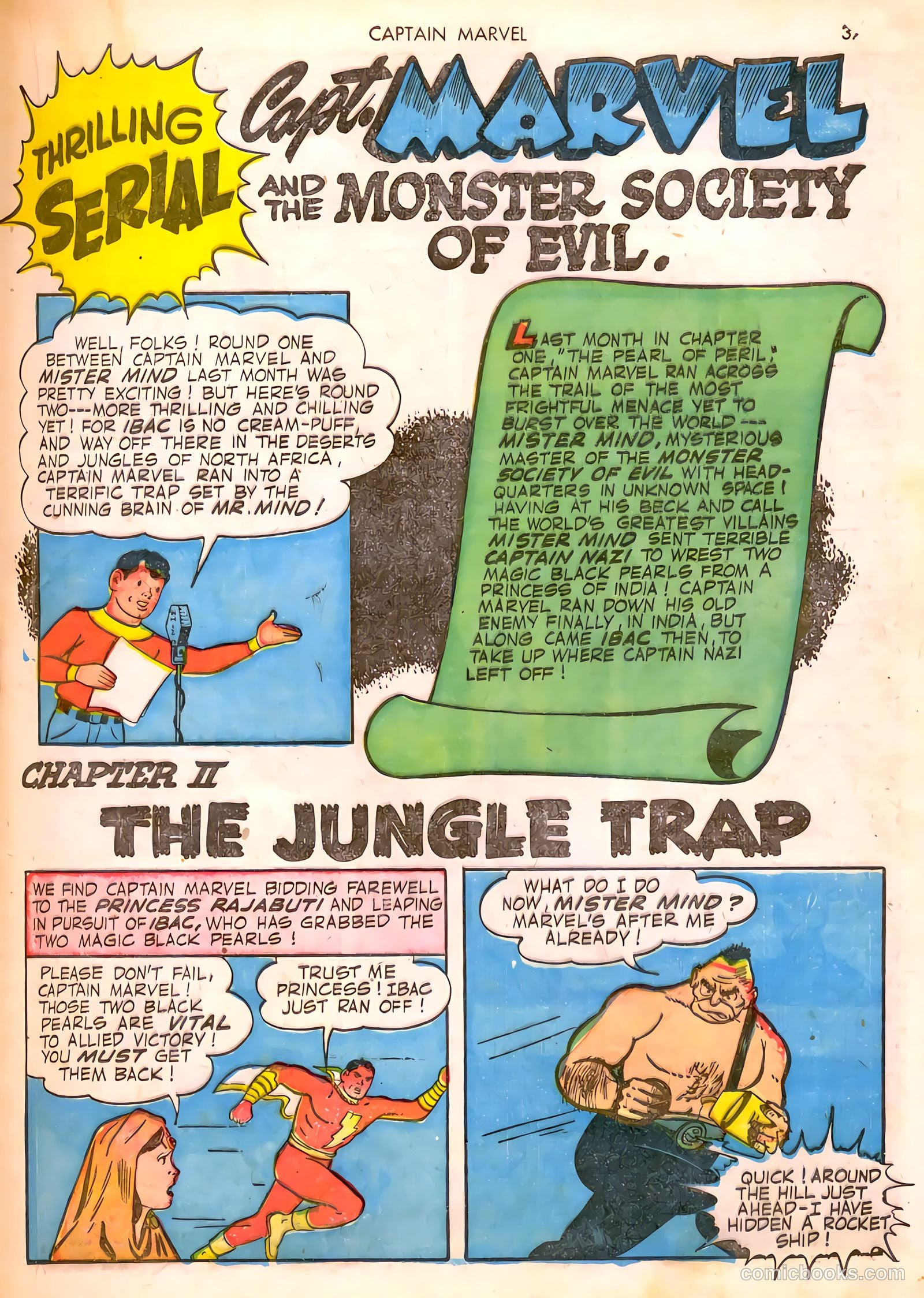 Captain Marvel Adventures #23 (1943) — page 37 of 68