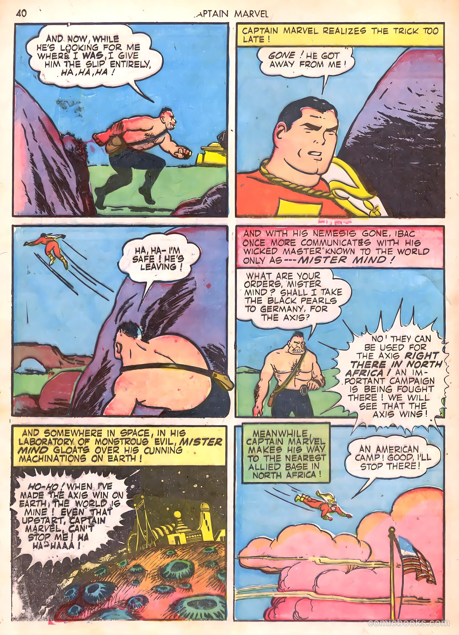 Captain Marvel Adventures #23 (1943) — page 40 of 68