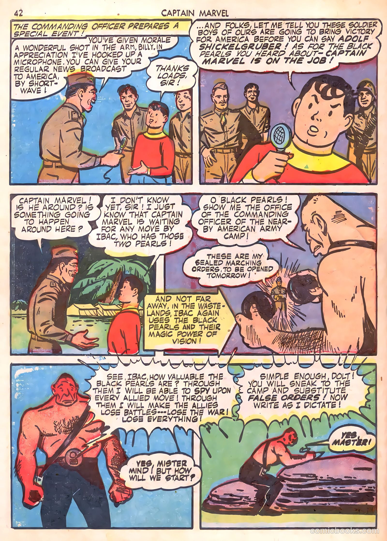Captain Marvel Adventures #23 (1943) — page 42 of 68