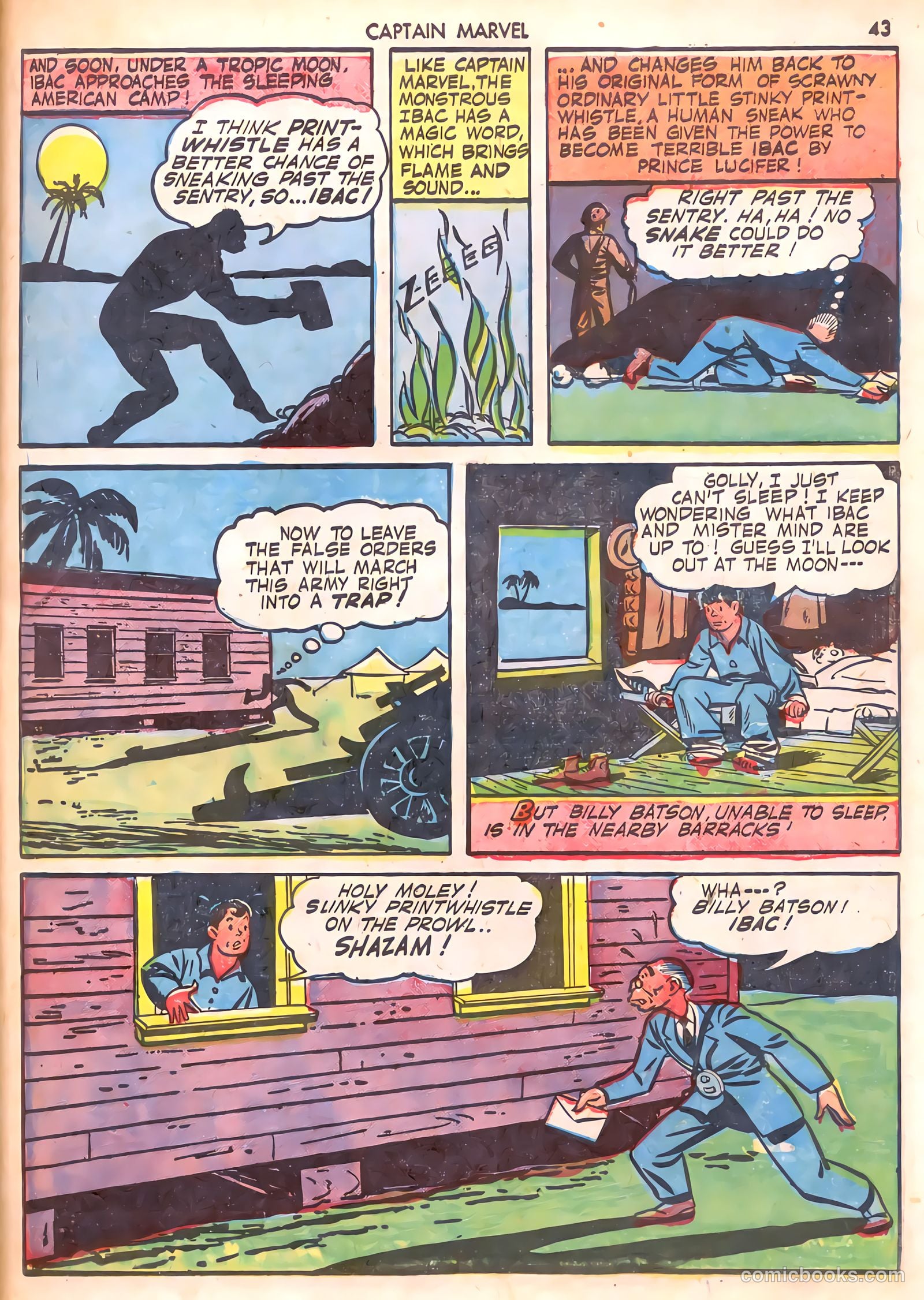 Captain Marvel Adventures #23 (1943) — page 43 of 68