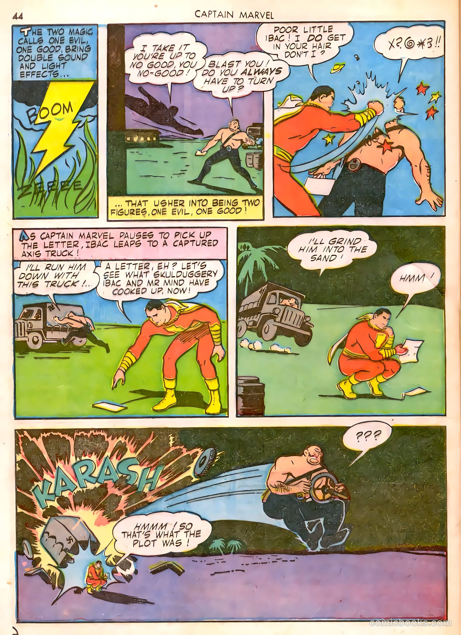Captain Marvel Adventures #23 (1943) — page 44 of 68