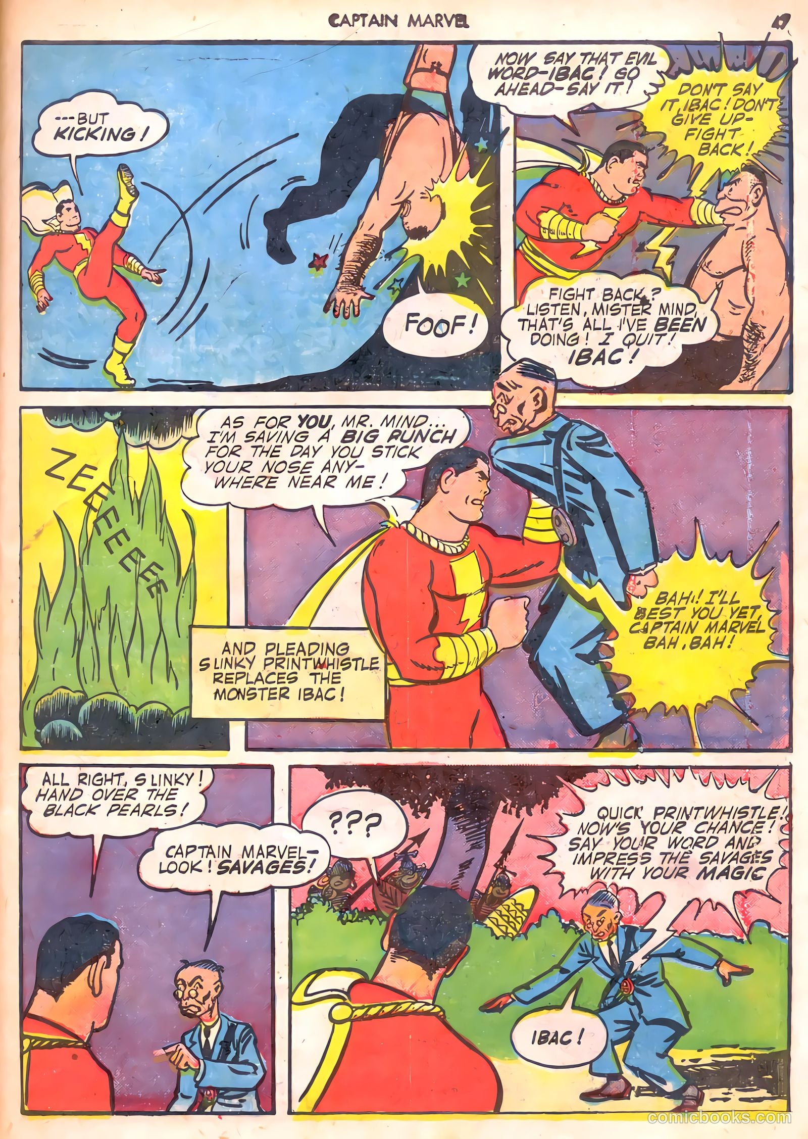 Captain Marvel Adventures #23 (1943) — page 47 of 68