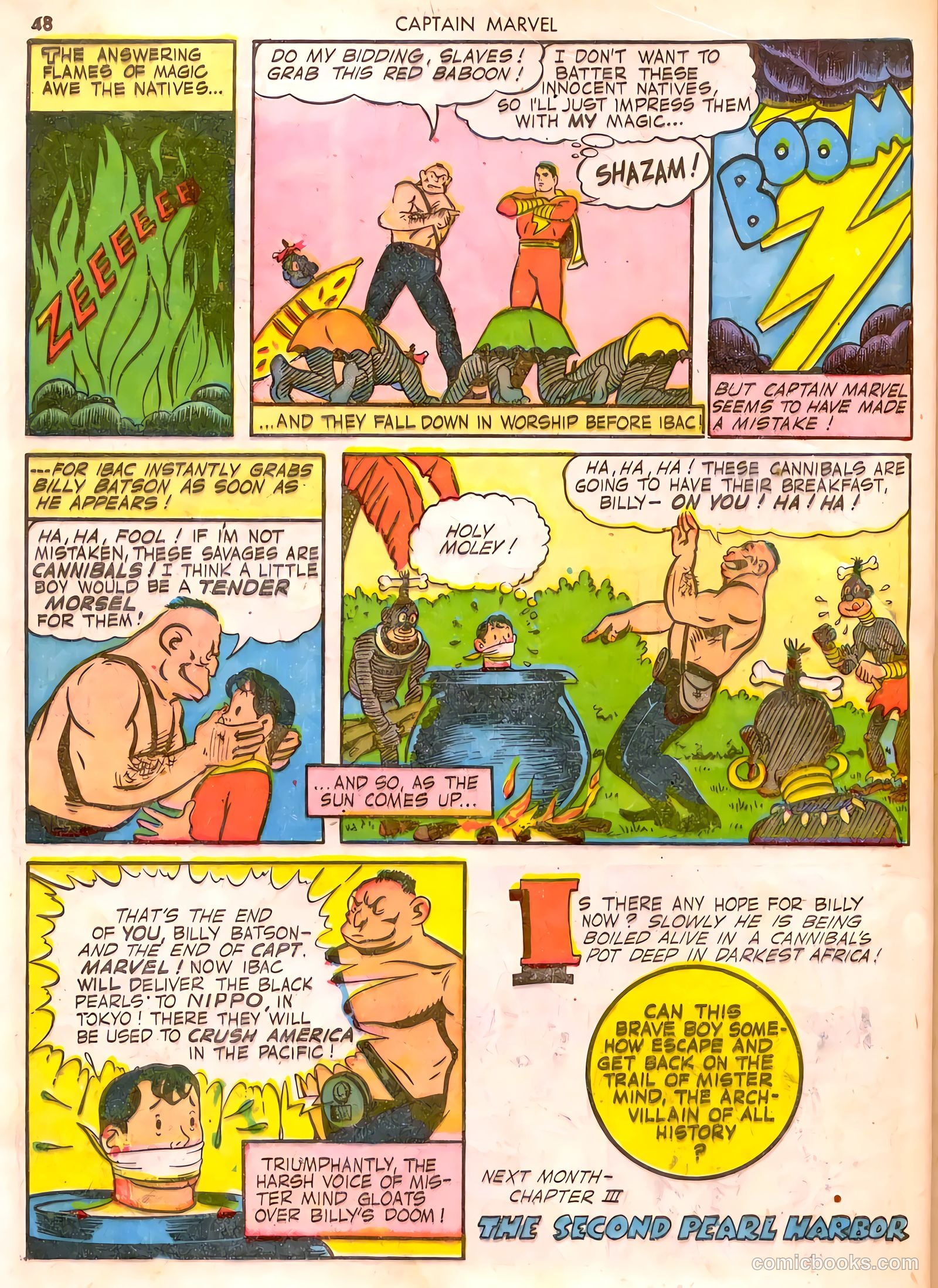 Captain Marvel Adventures #23 (1943) — page 48 of 68