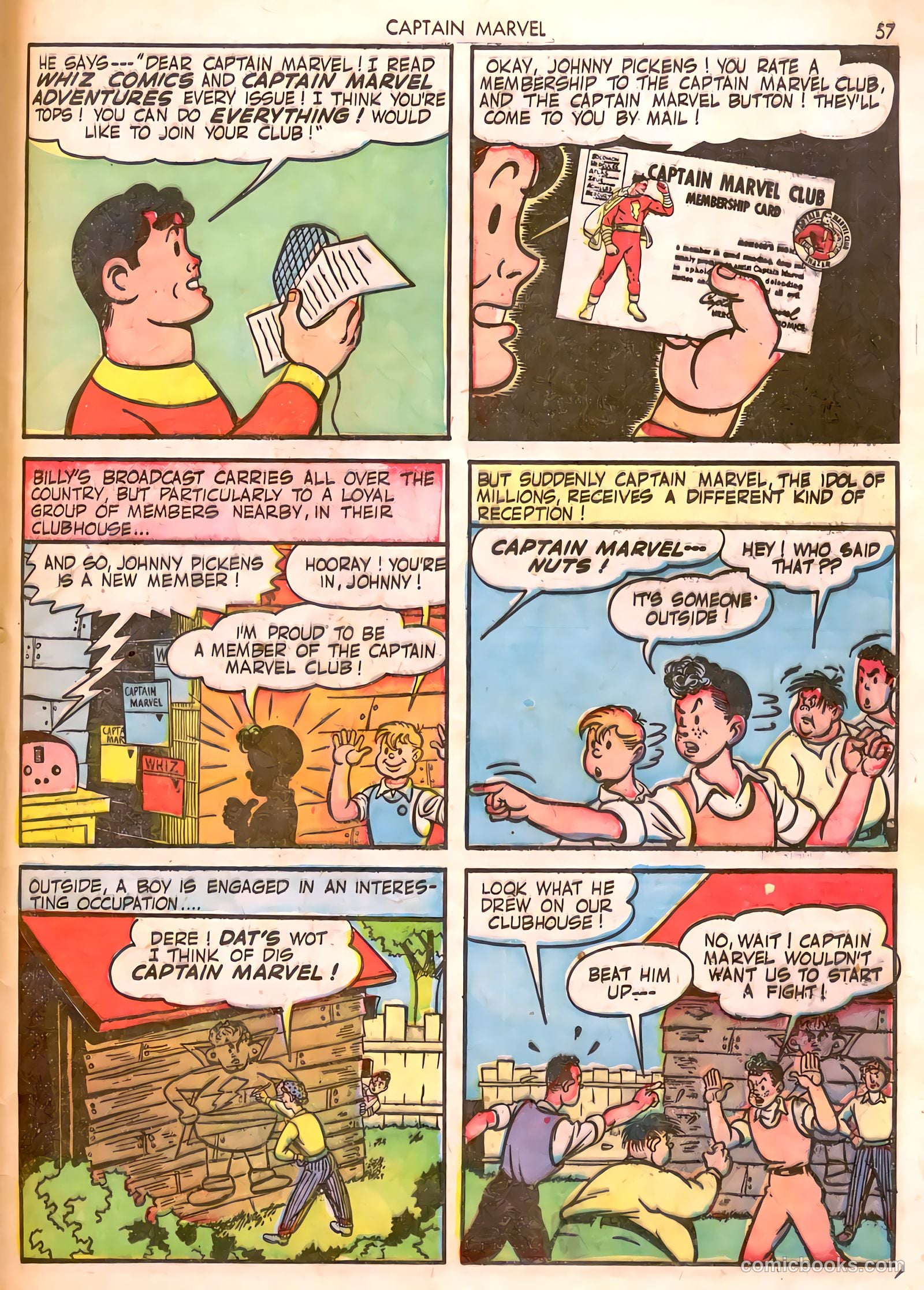 Captain Marvel Adventures #23 (1943) — page 57 of 68