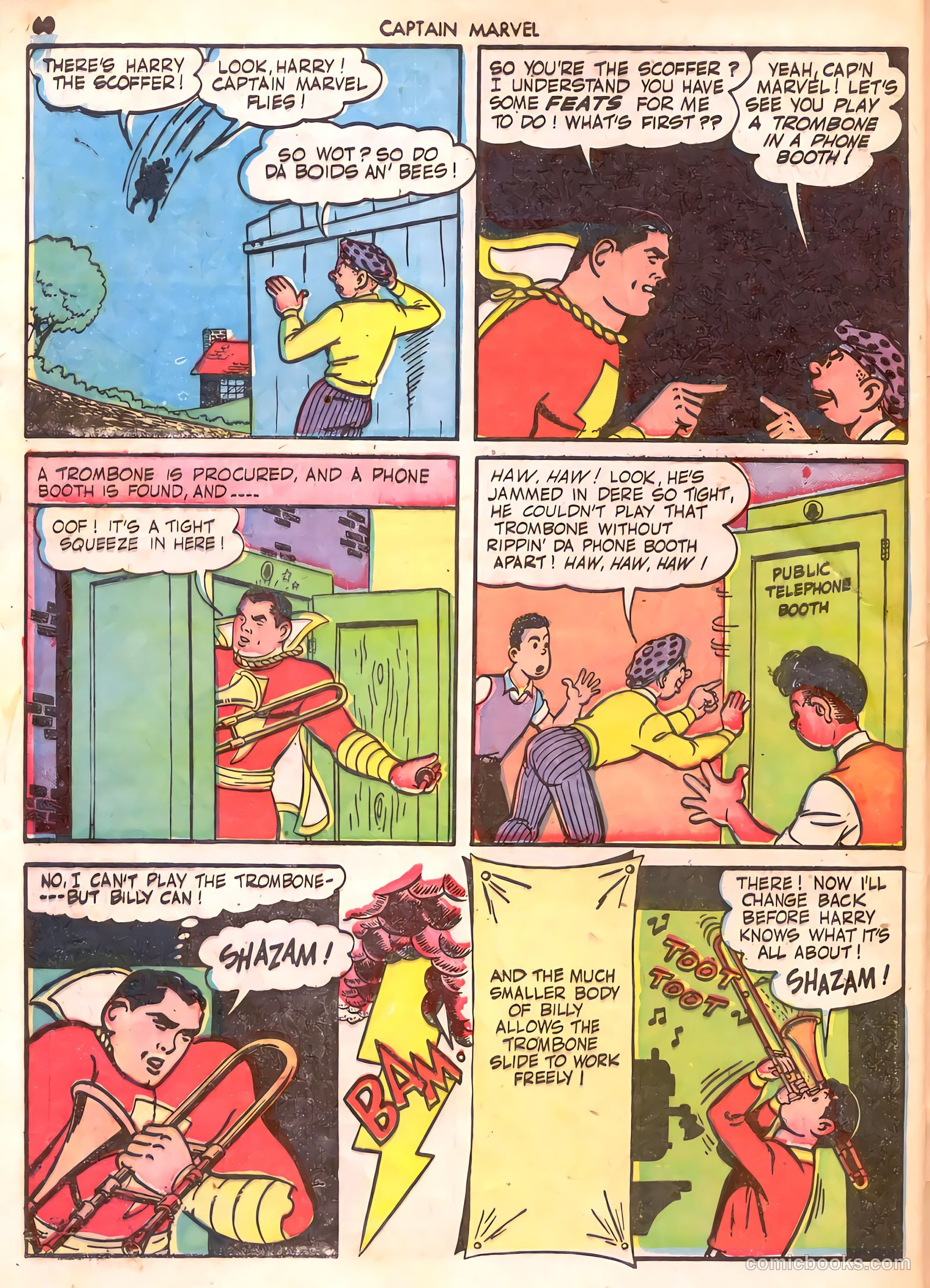 Captain Marvel Adventures #23 (1943) — page 60 of 68
