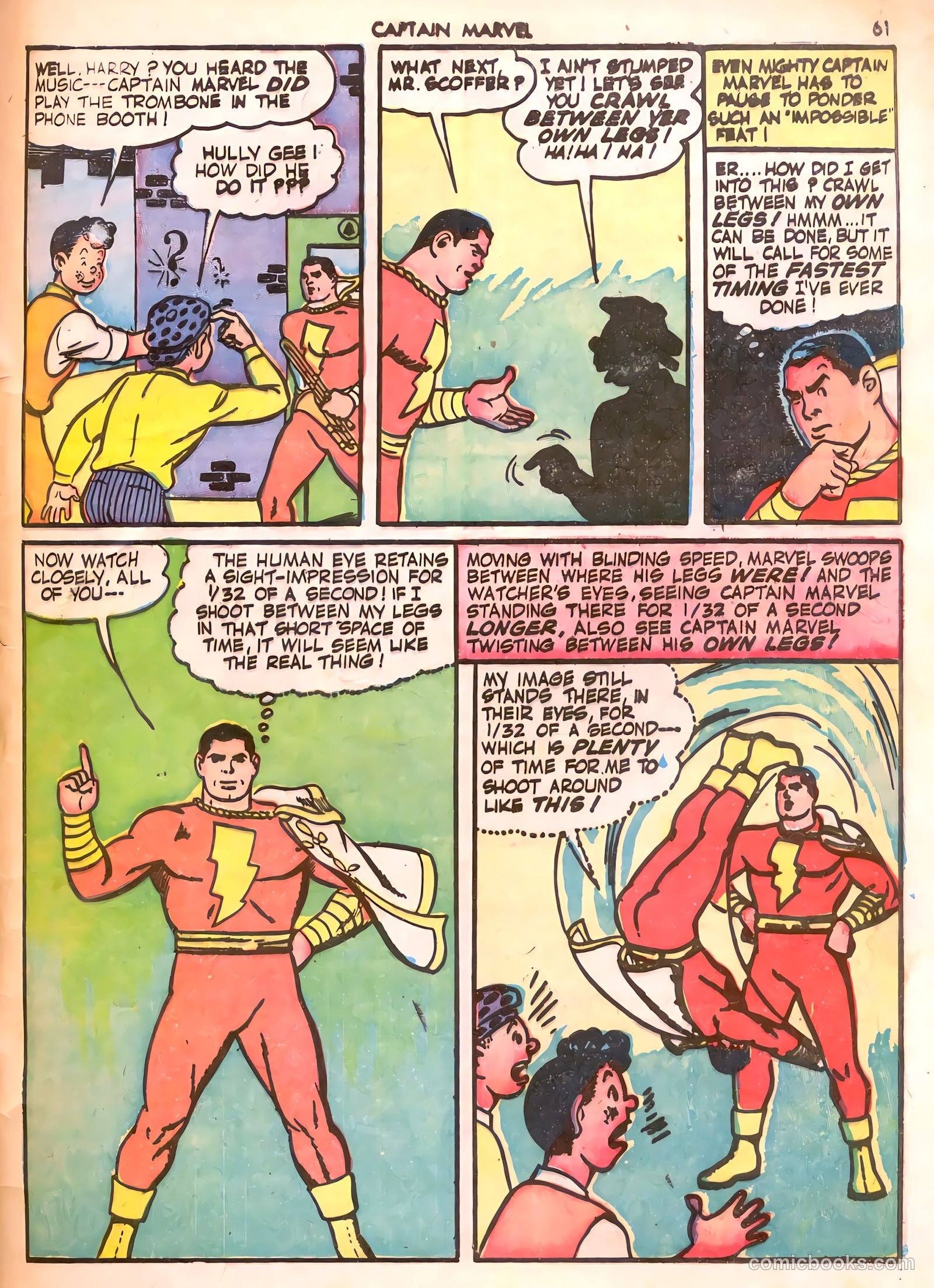 Captain Marvel Adventures #23 (1943) — page 61 of 68