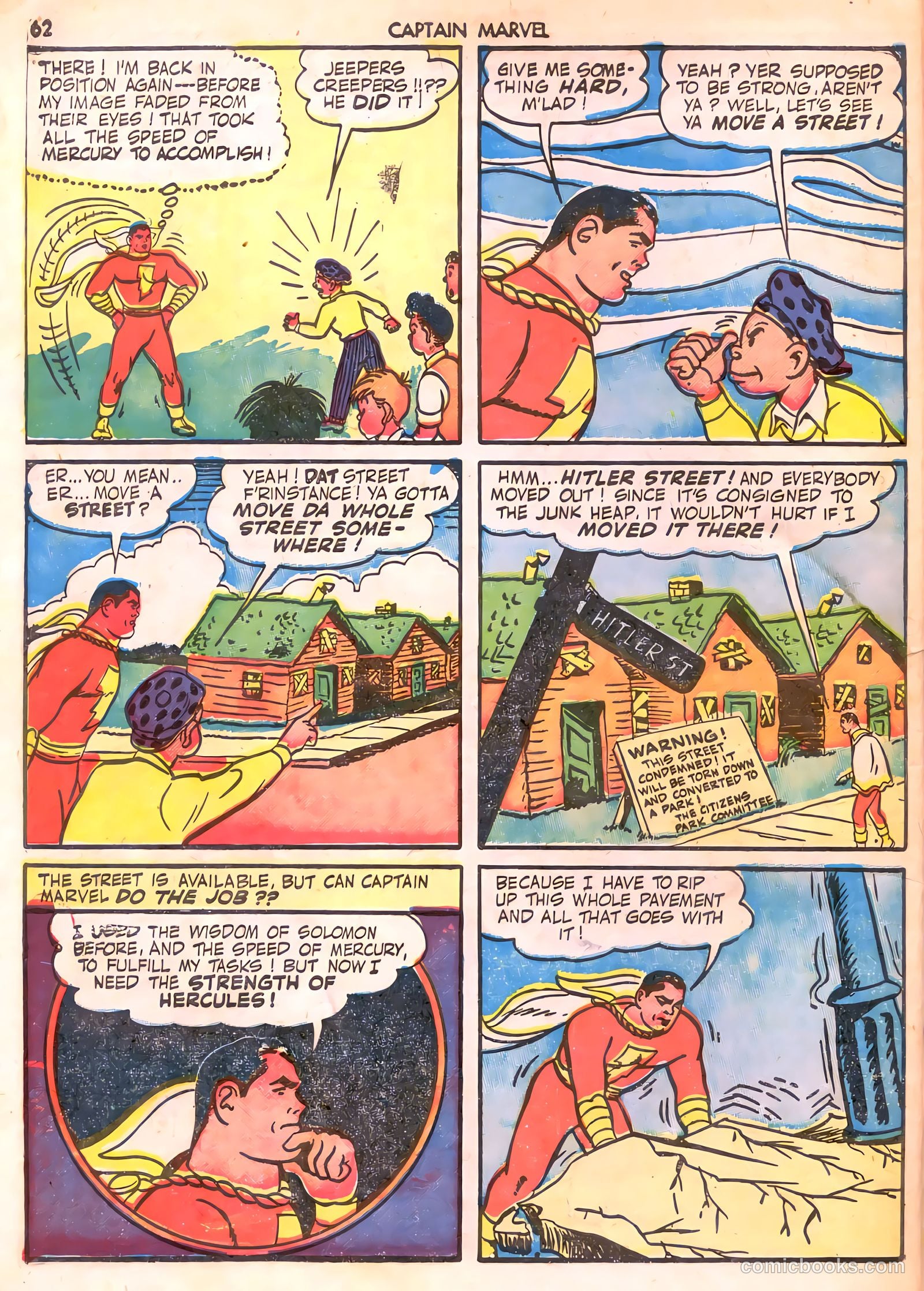 Captain Marvel Adventures #23 (1943) — page 62 of 68