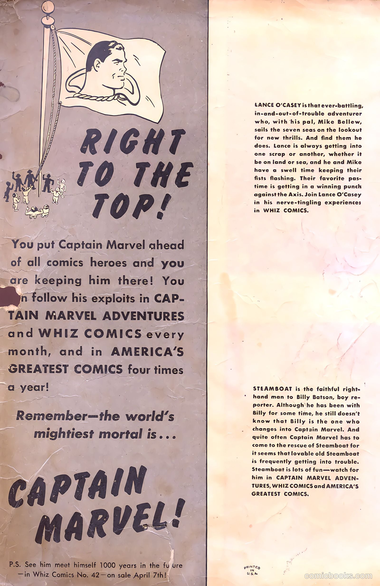 Captain Marvel Adventures #23 (1943) — page 67 of 68