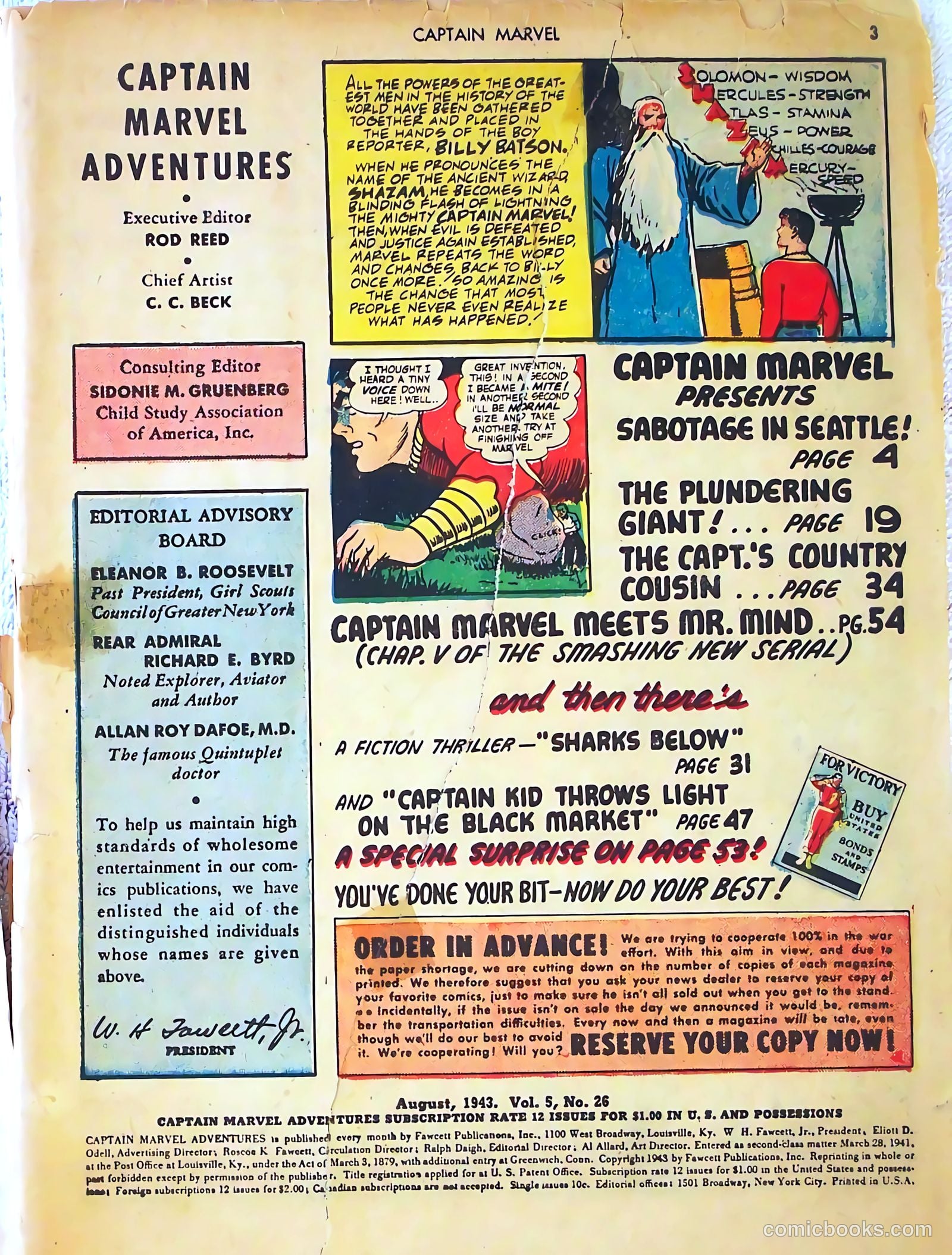 Captain Marvel Adventures #26 (1943) — page 4 of 69
