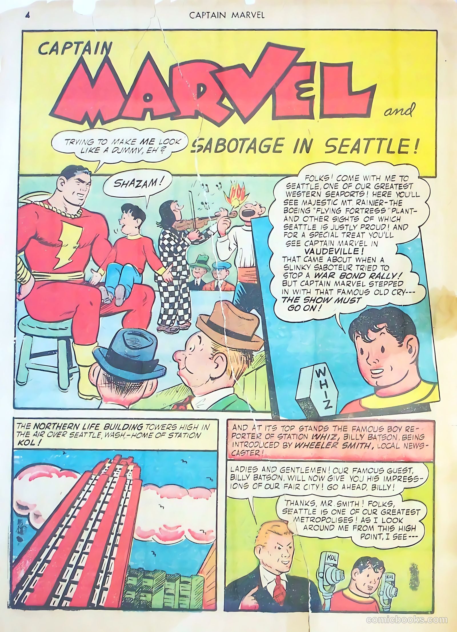 Captain Marvel Adventures #26 (1943) — page 5 of 69