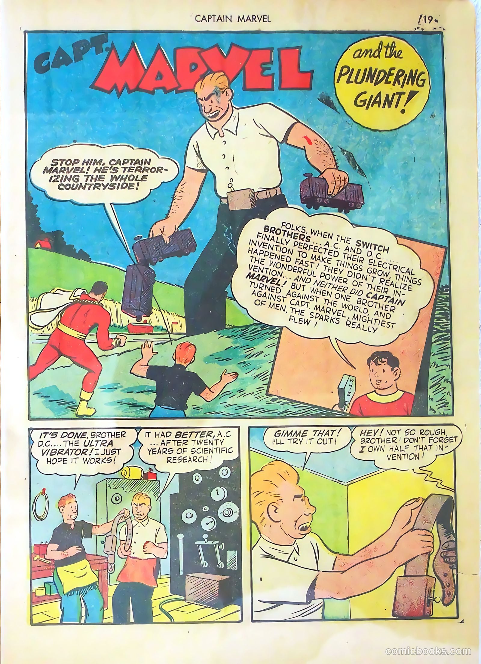 Captain Marvel Adventures #26 (1943) — page 20 of 69