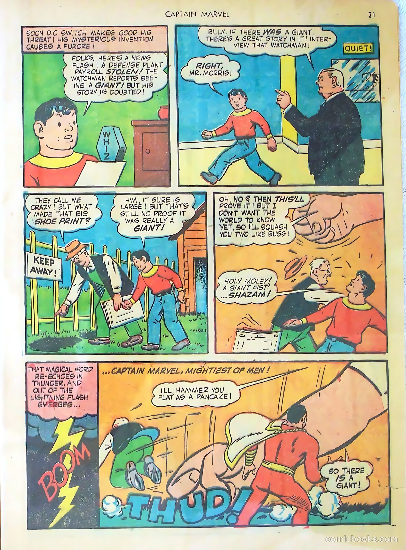 Captain Marvel Adventures #26 (1943) — page 22 of 69