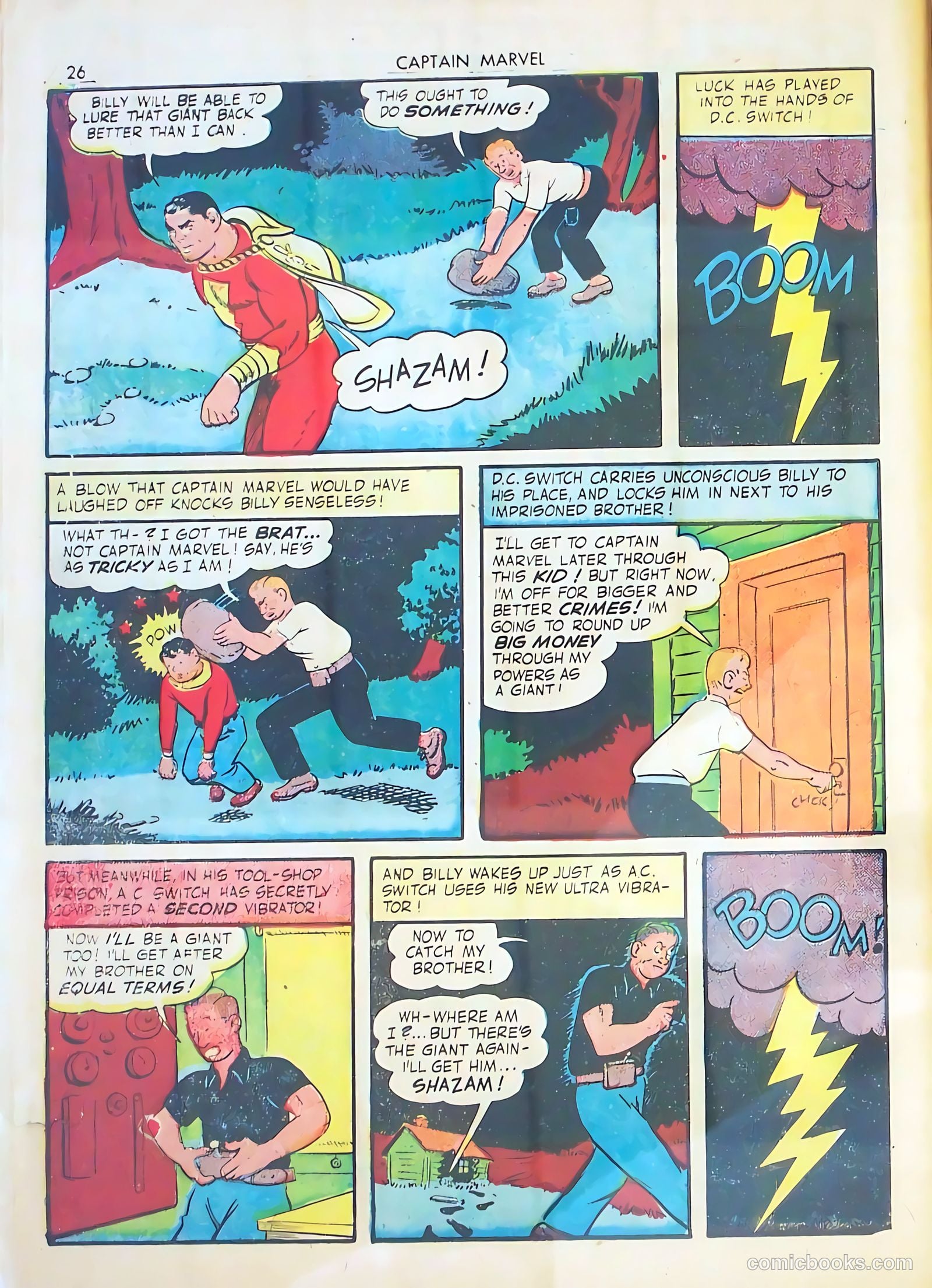 Captain Marvel Adventures #26 (1943) — page 27 of 69