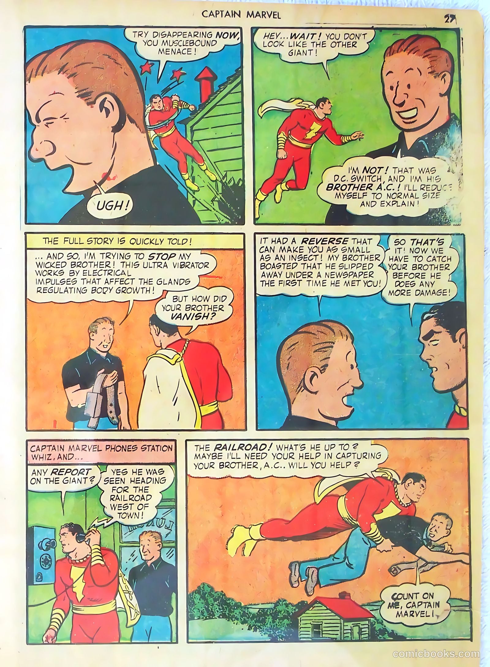 Captain Marvel Adventures #26 (1943) — page 28 of 69
