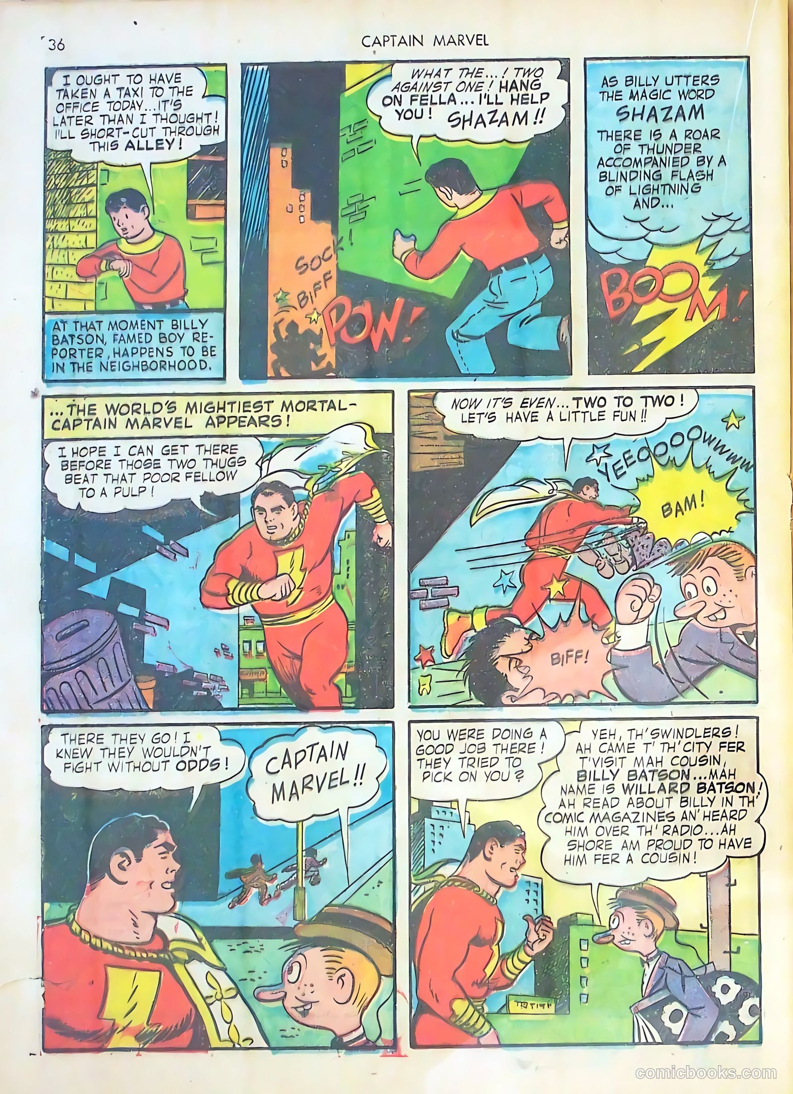 Captain Marvel Adventures #26 (1943) — page 37 of 69
