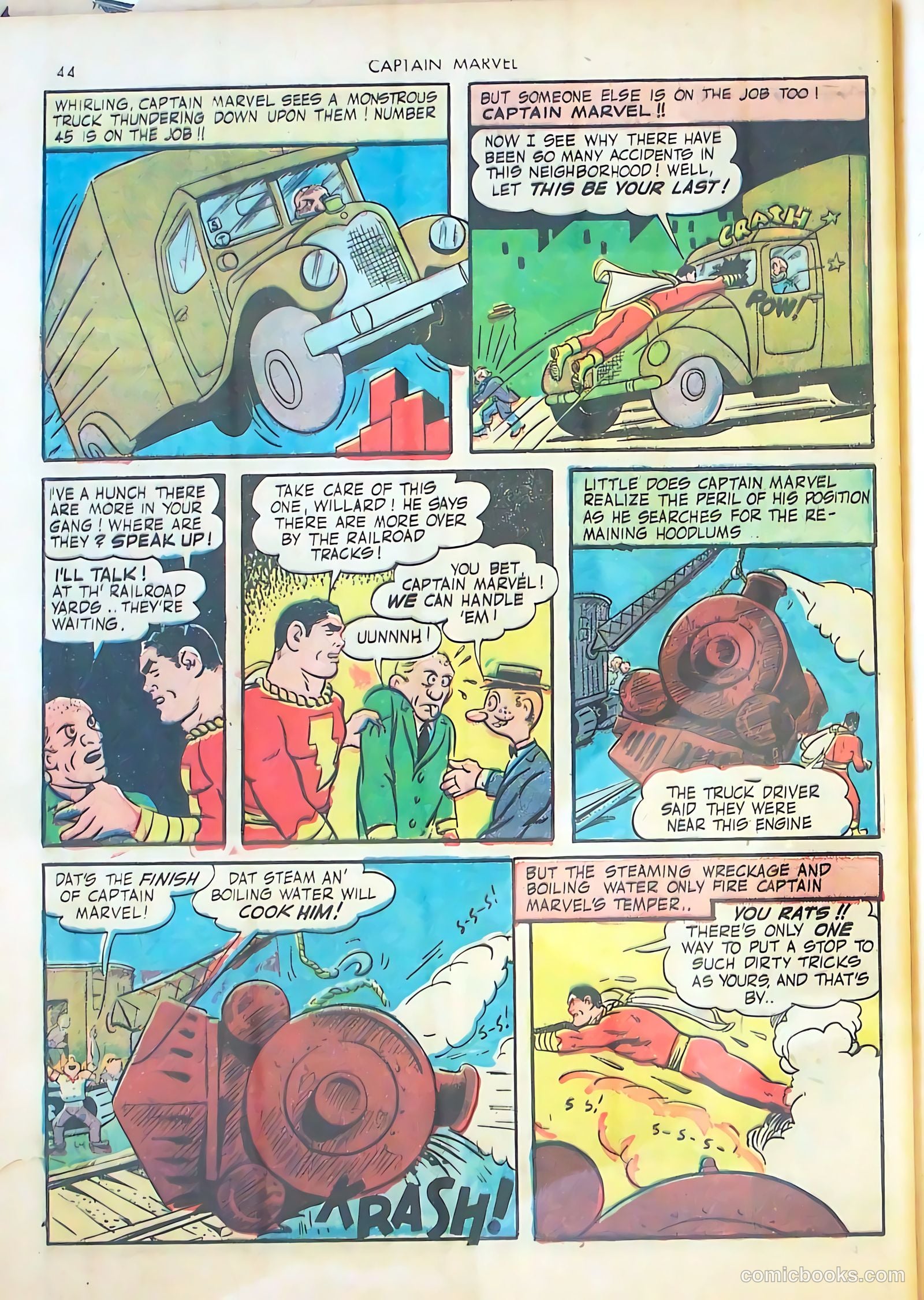 Captain Marvel Adventures #26 (1943) — page 45 of 69