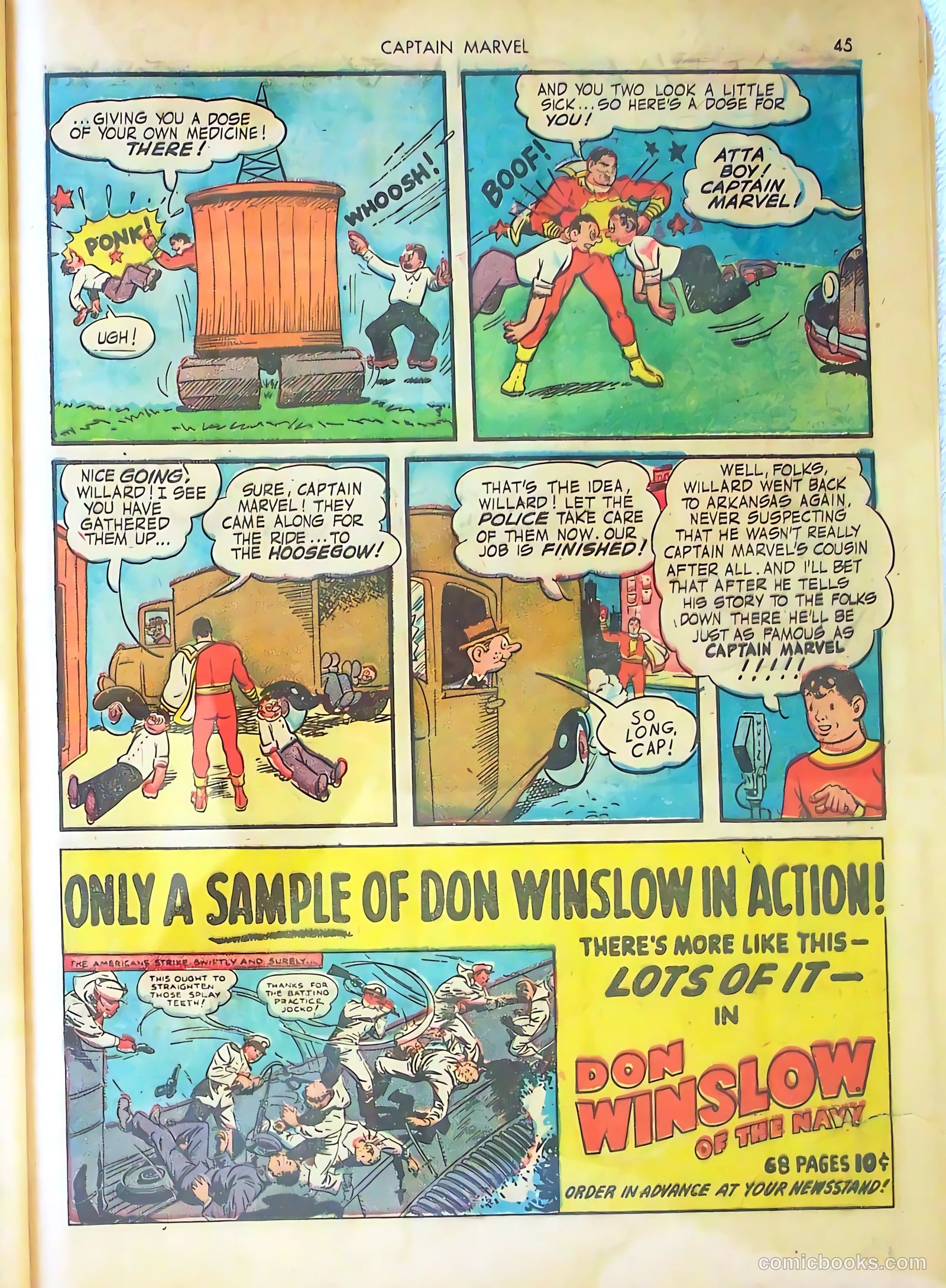 Captain Marvel Adventures #26 (1943) — page 46 of 69