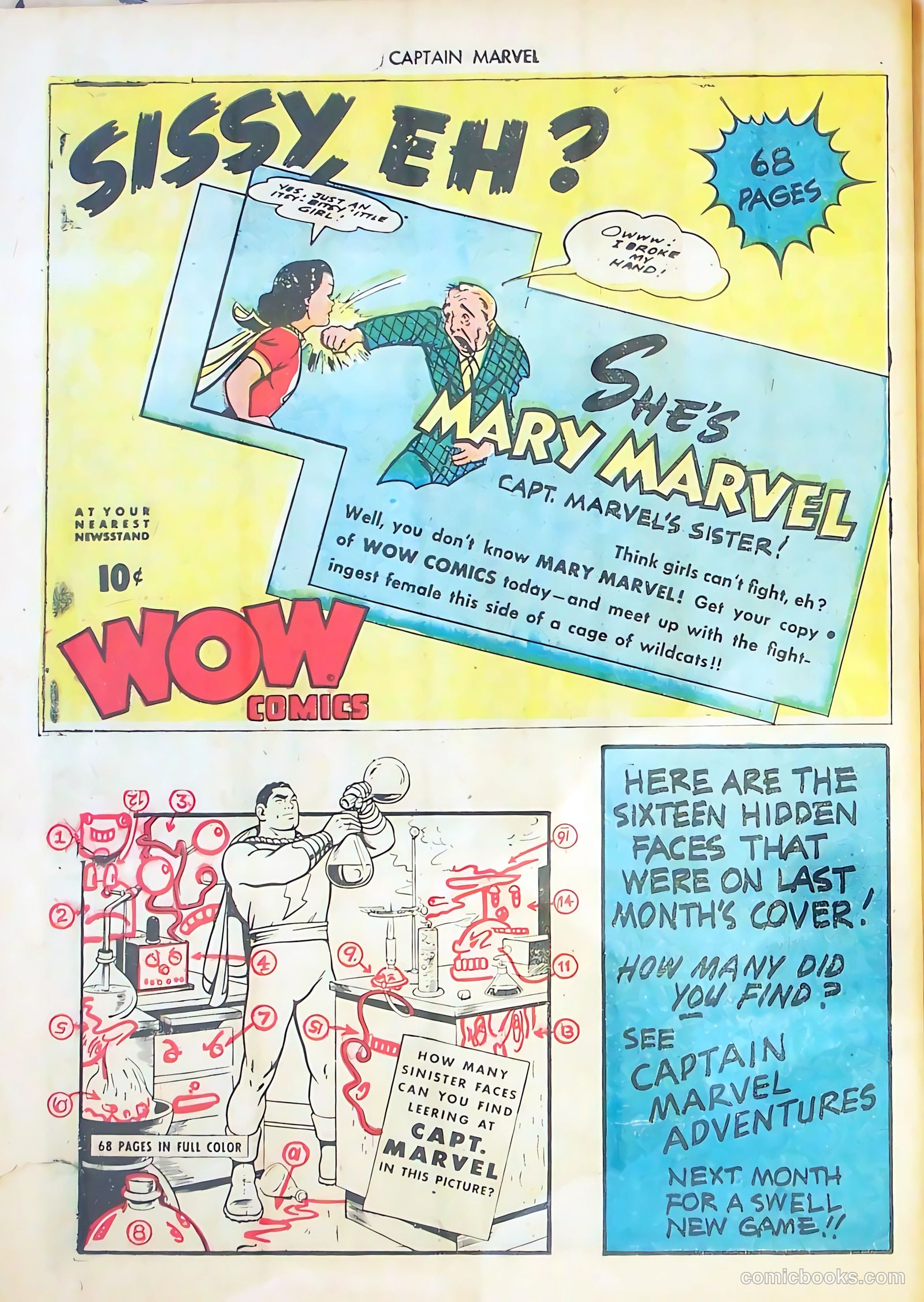 Captain Marvel Adventures #26 (1943) — page 47 of 69