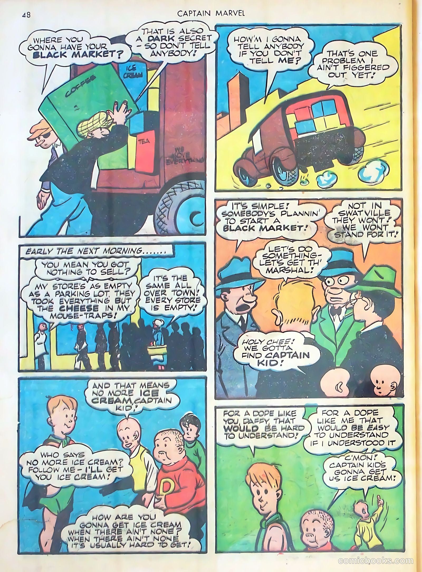 Captain Marvel Adventures #26 (1943) — page 49 of 69