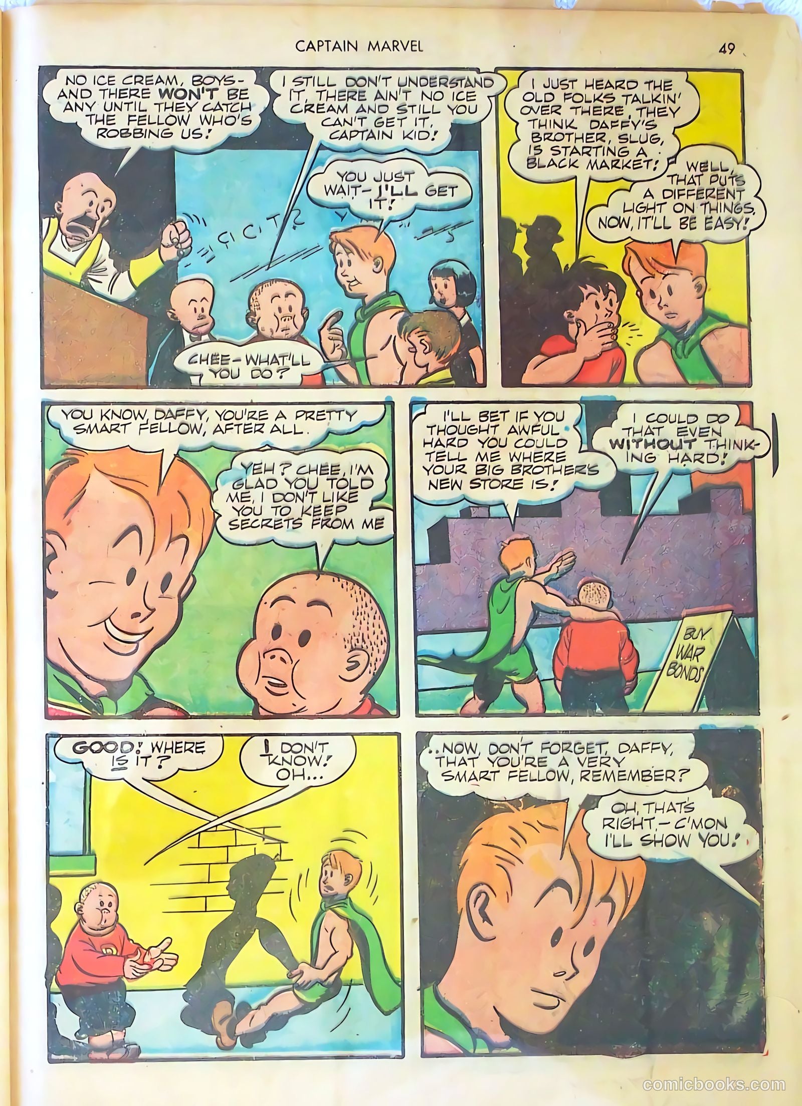Captain Marvel Adventures #26 (1943) — page 50 of 69