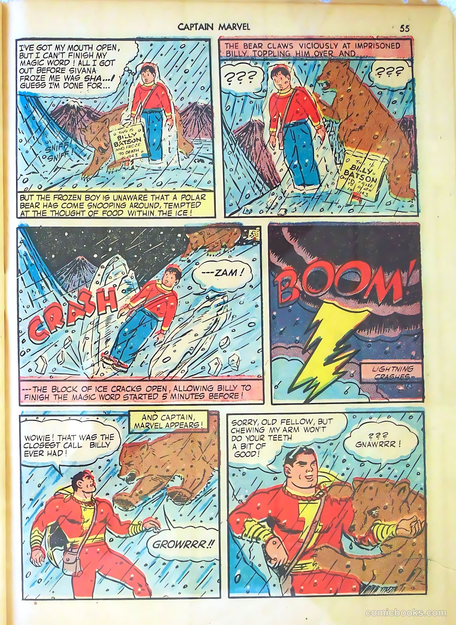 Captain Marvel Adventures #26 (1943) — page 56 of 69