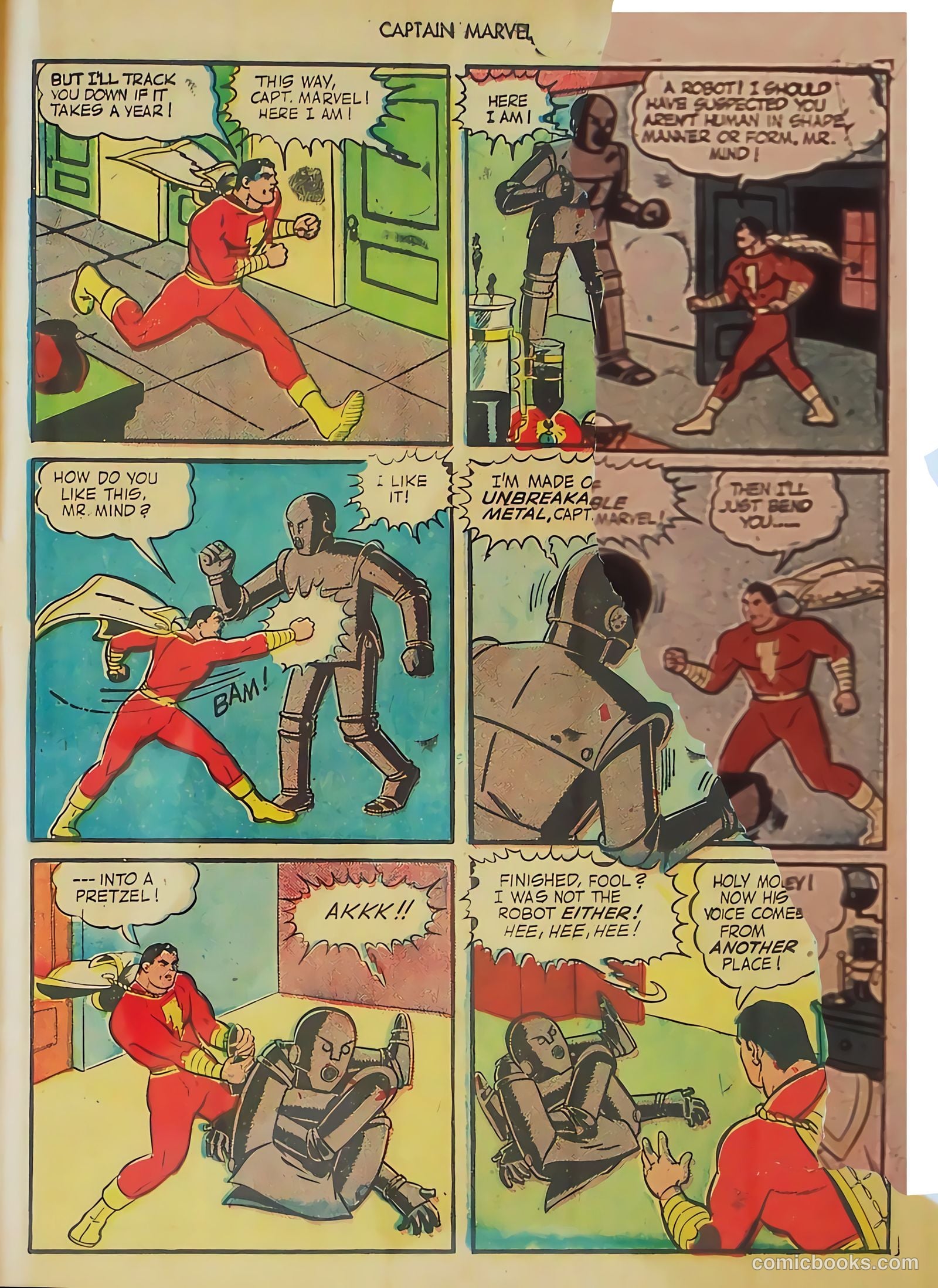 Captain Marvel Adventures #26 (1943) — page 60 of 69