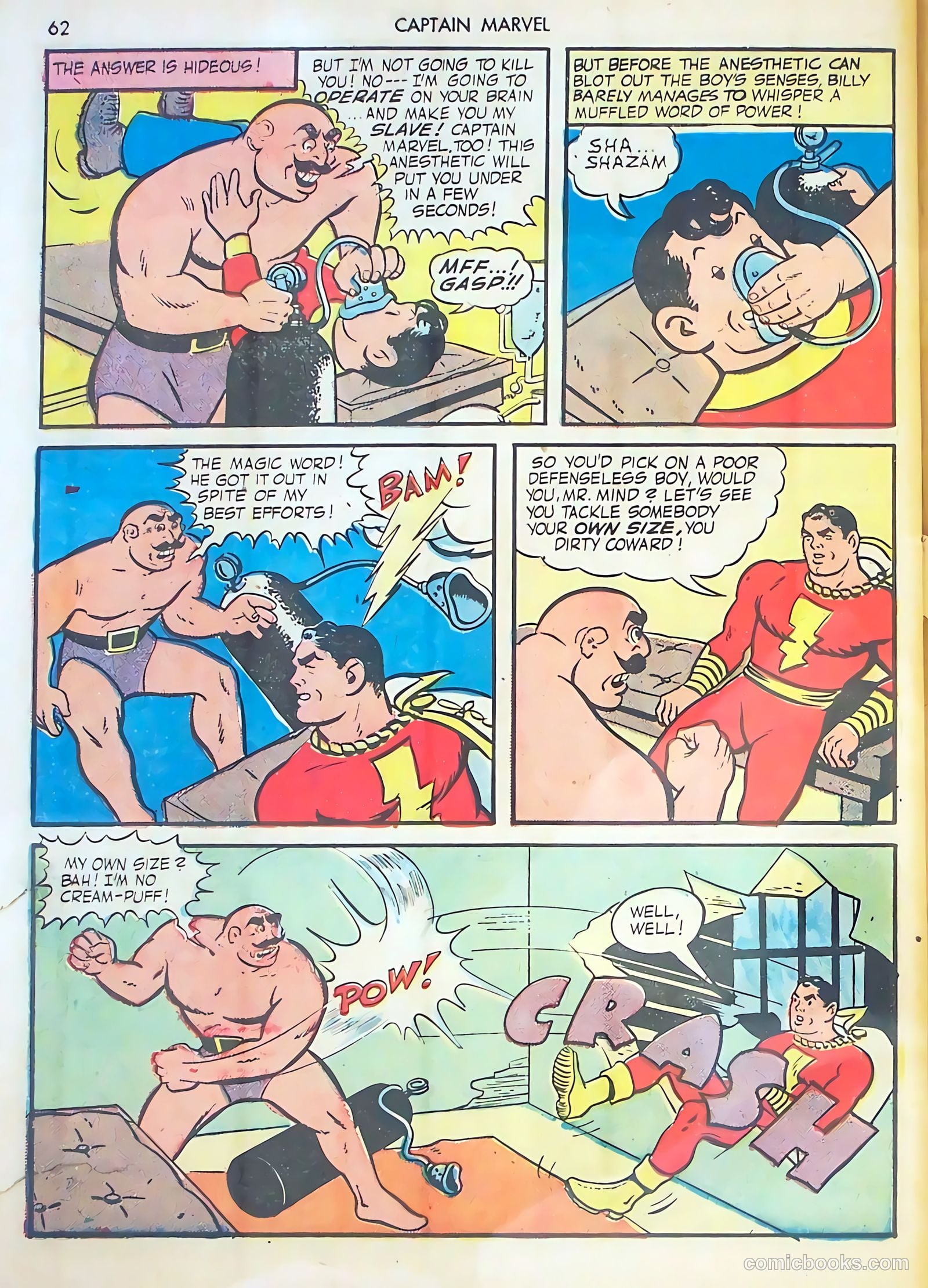 Captain Marvel Adventures #26 (1943) — page 63 of 69