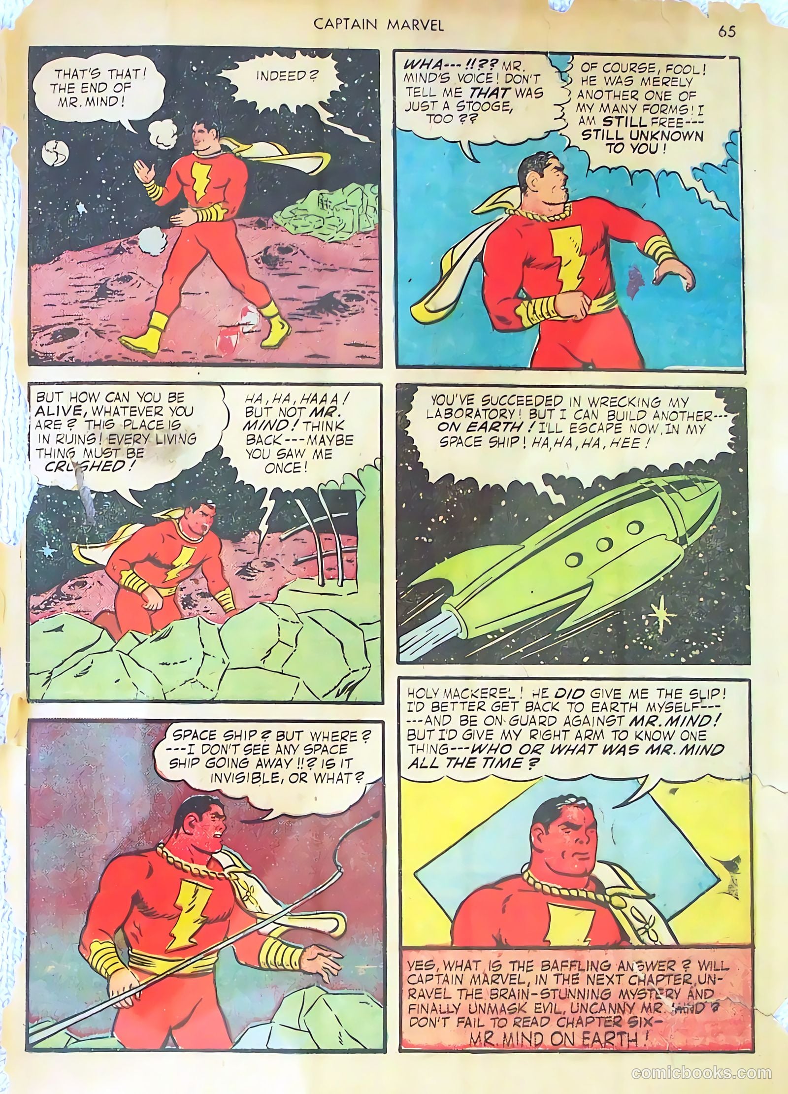 Captain Marvel Adventures #26 (1943) — page 66 of 69