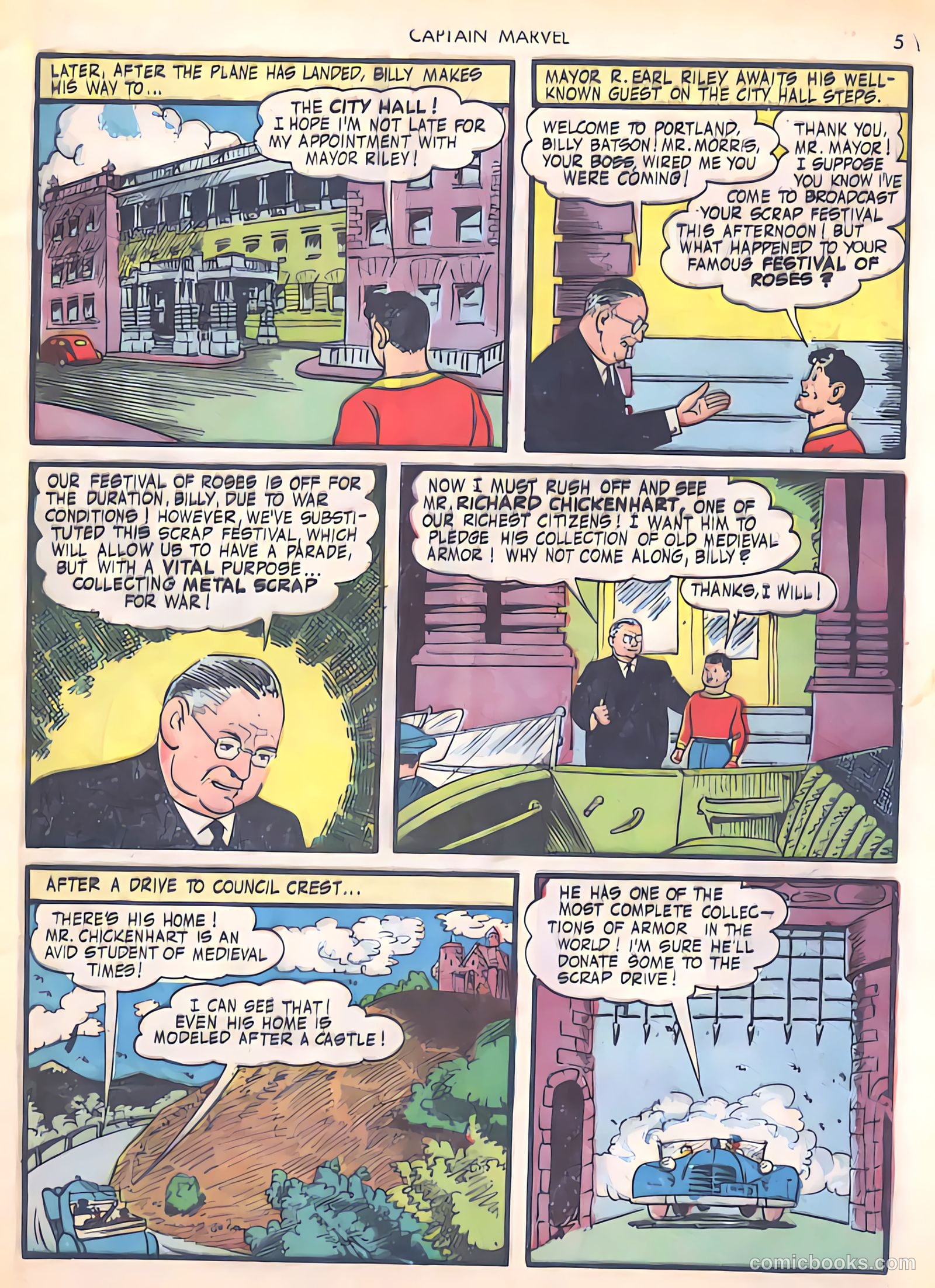 Captain Marvel Adventures #29 (1943) — page 5 of 68