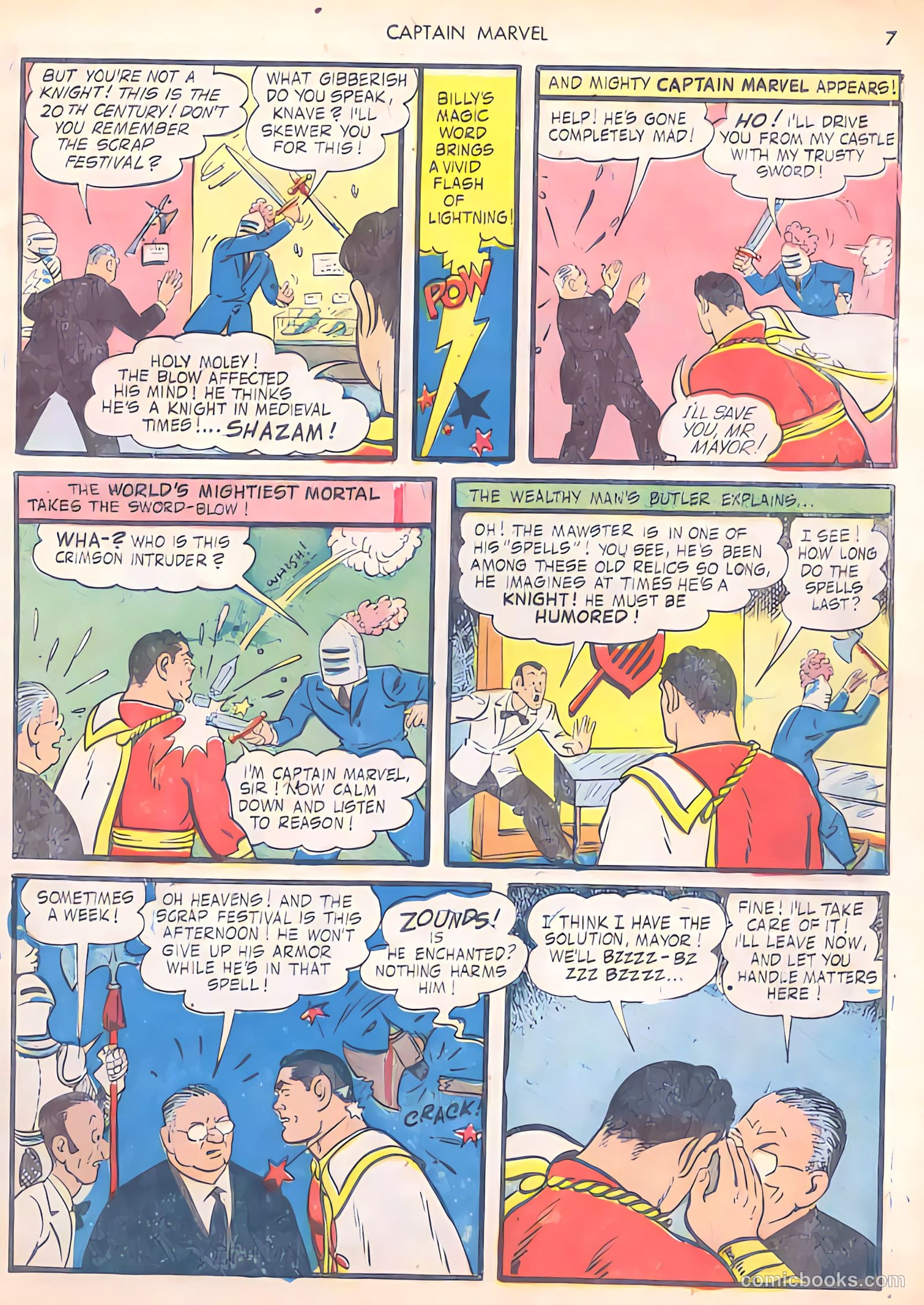 Captain Marvel Adventures #29 (1943) — page 7 of 68