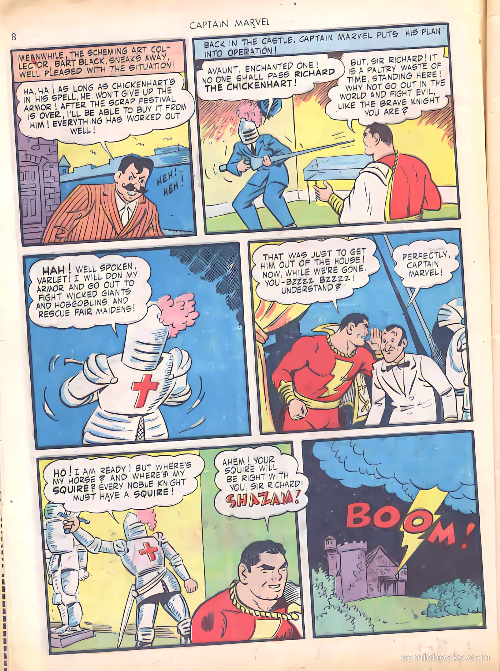 Captain Marvel Adventures #29 (1943) — page 8 of 68