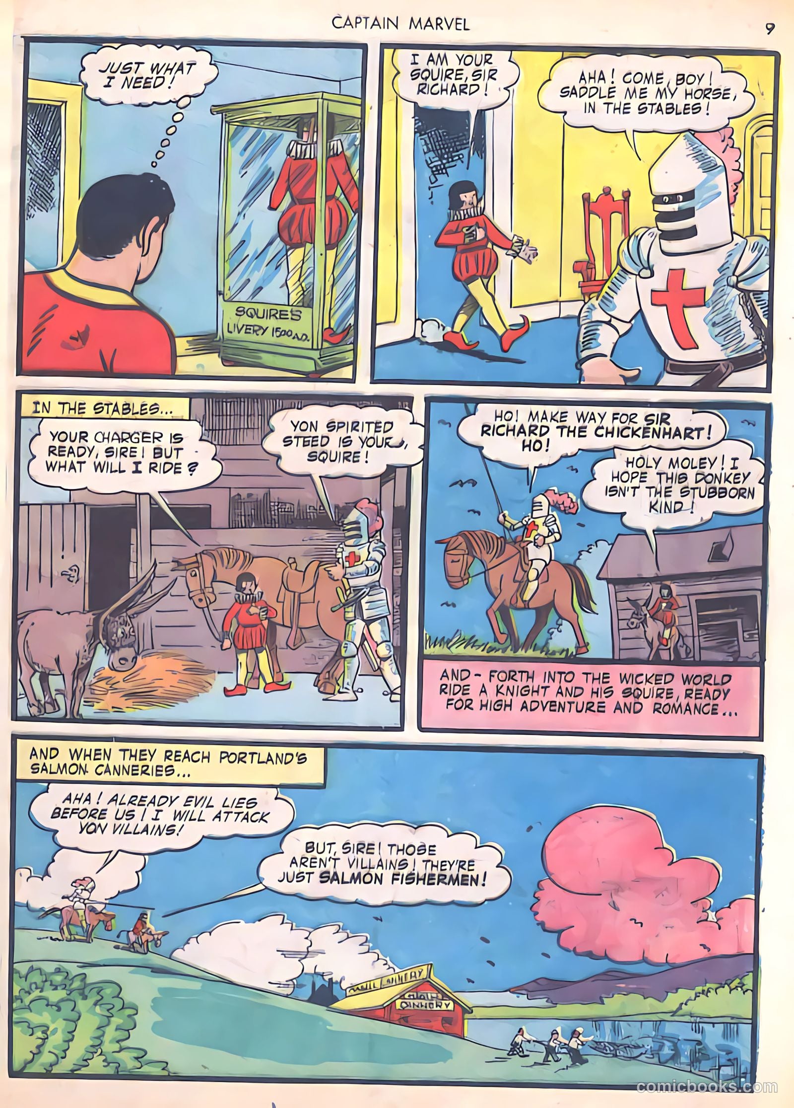 Captain Marvel Adventures #29 (1943) — page 9 of 68