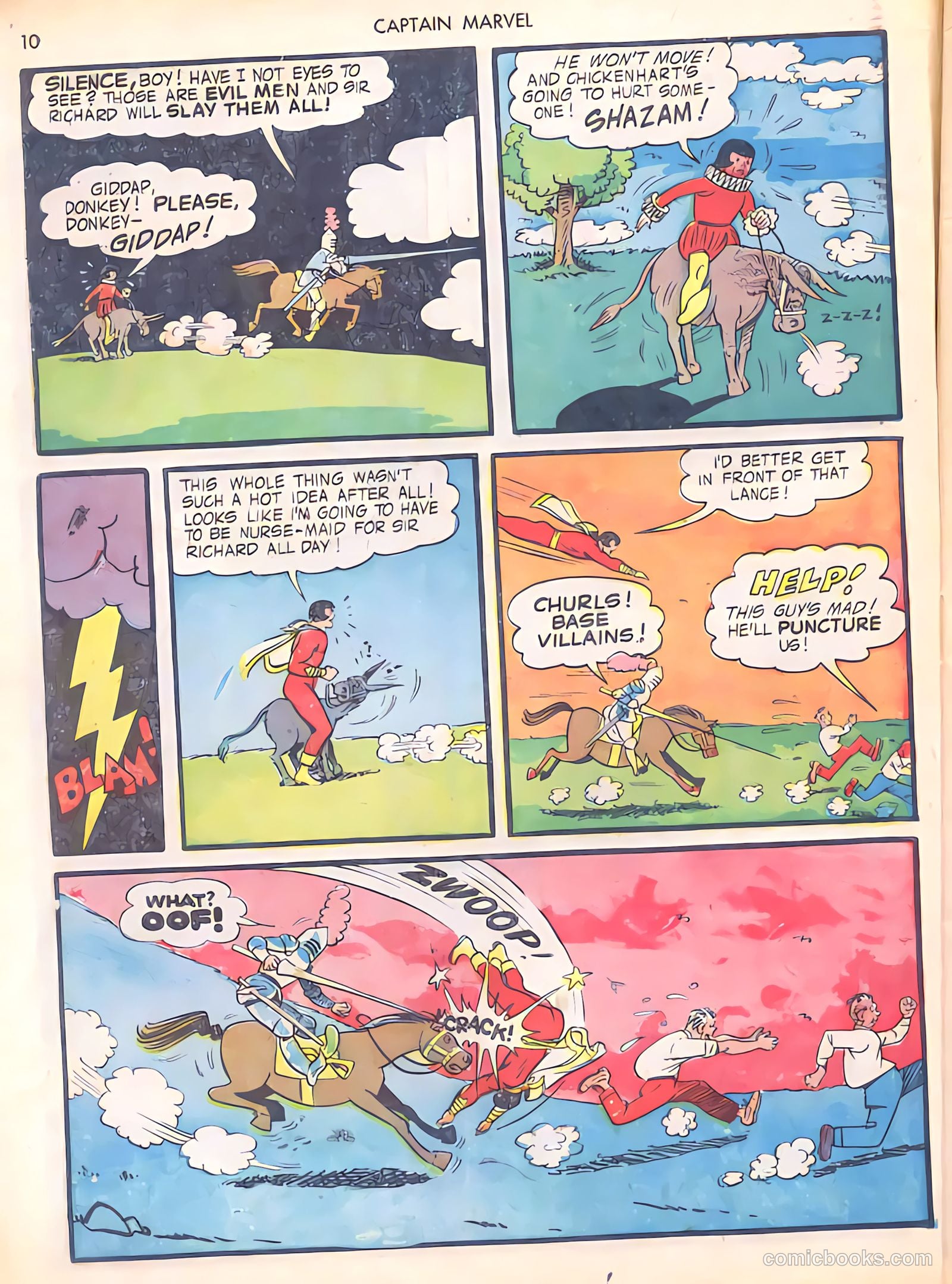 Captain Marvel Adventures #29 (1943) — page 10 of 68