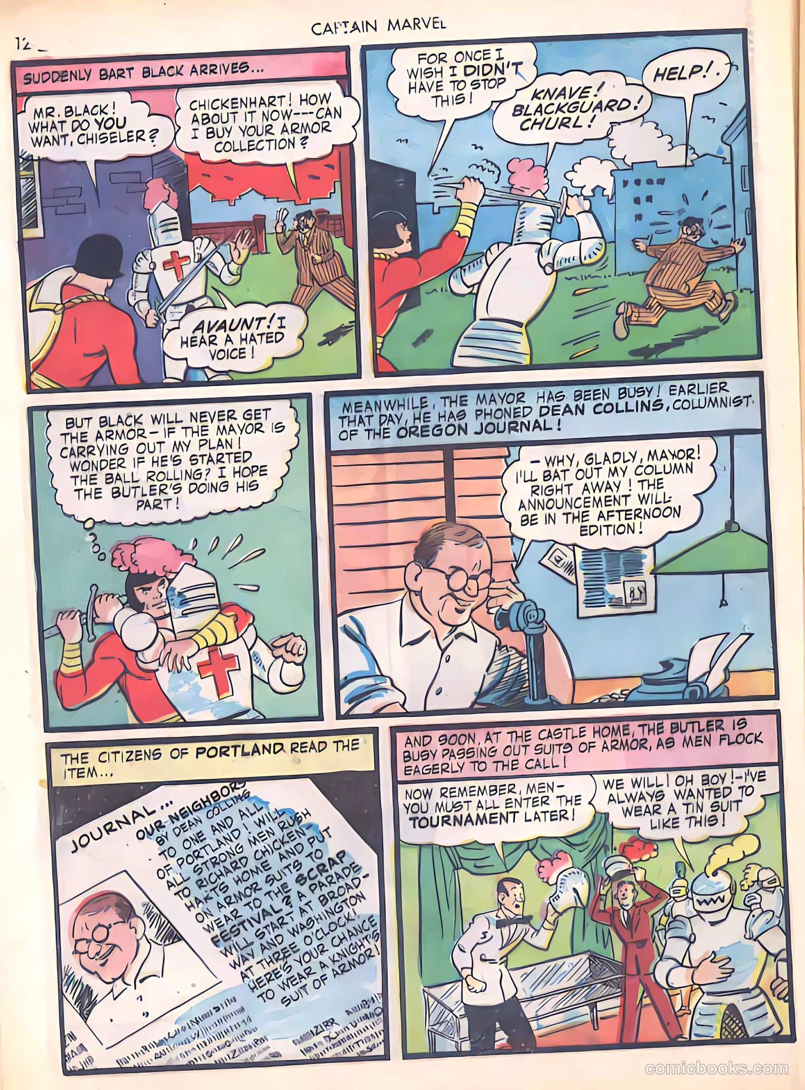 Captain Marvel Adventures #29 (1943) — page 12 of 68