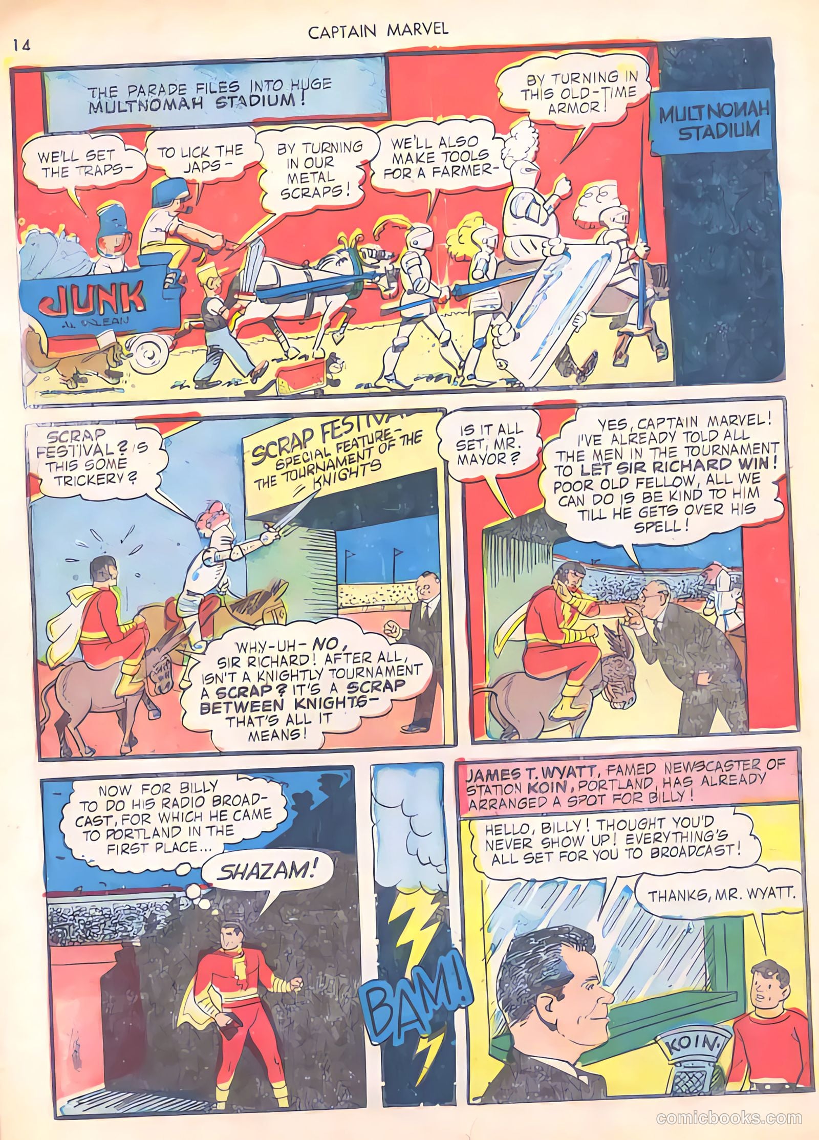 Captain Marvel Adventures #29 (1943) — page 14 of 68