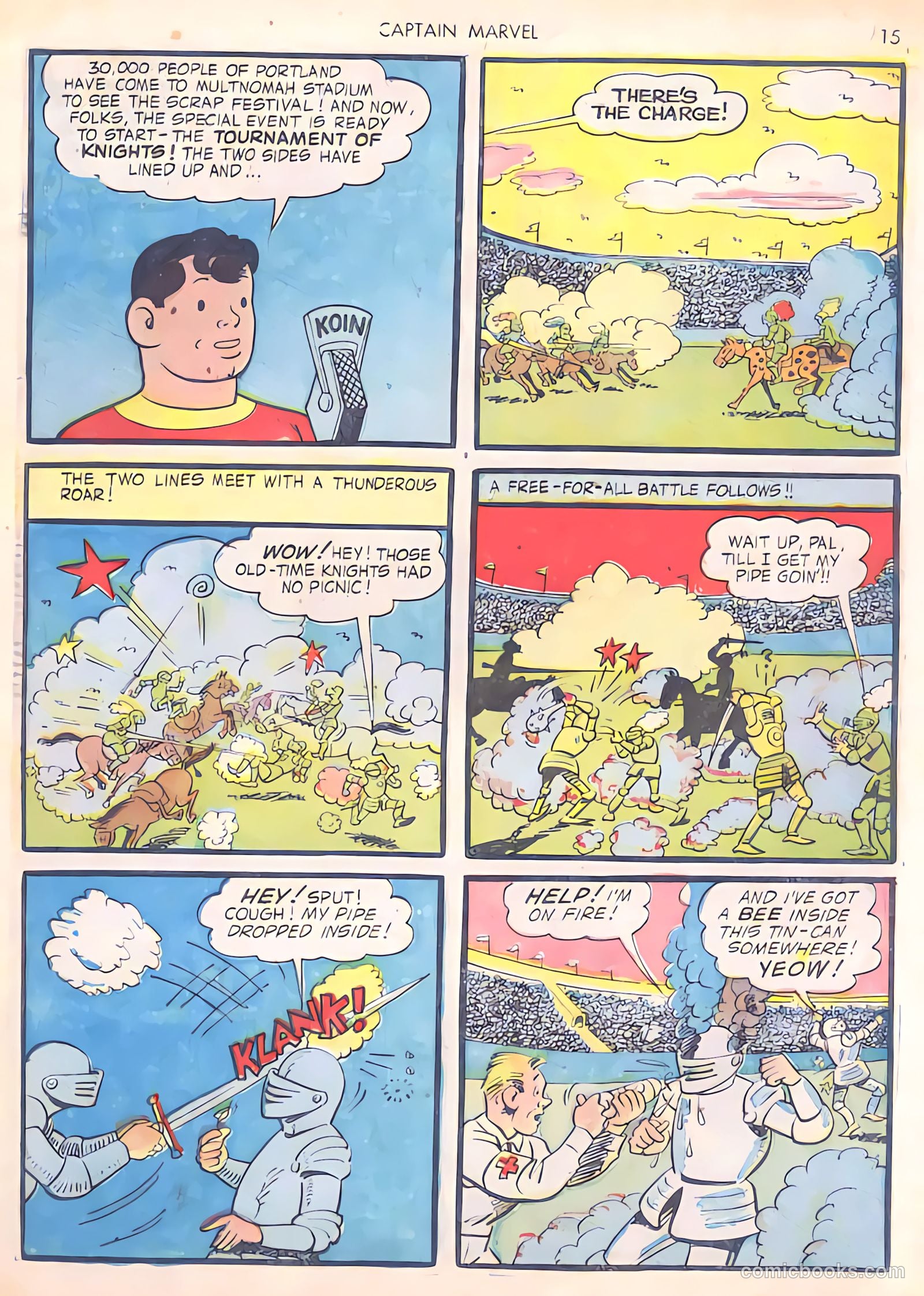 Captain Marvel Adventures #29 (1943) — page 15 of 68