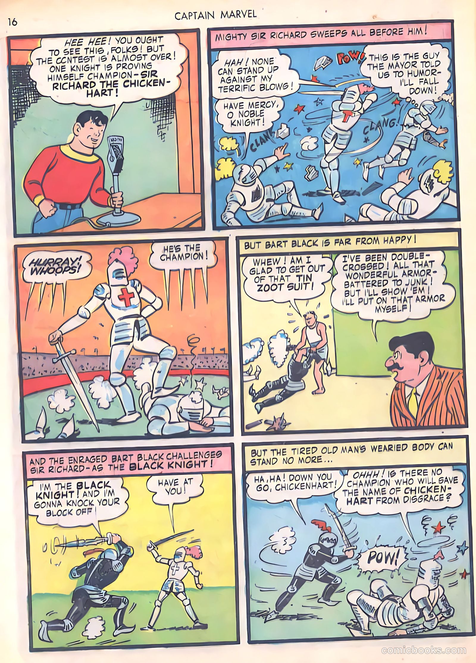 Captain Marvel Adventures #29 (1943) — page 16 of 68