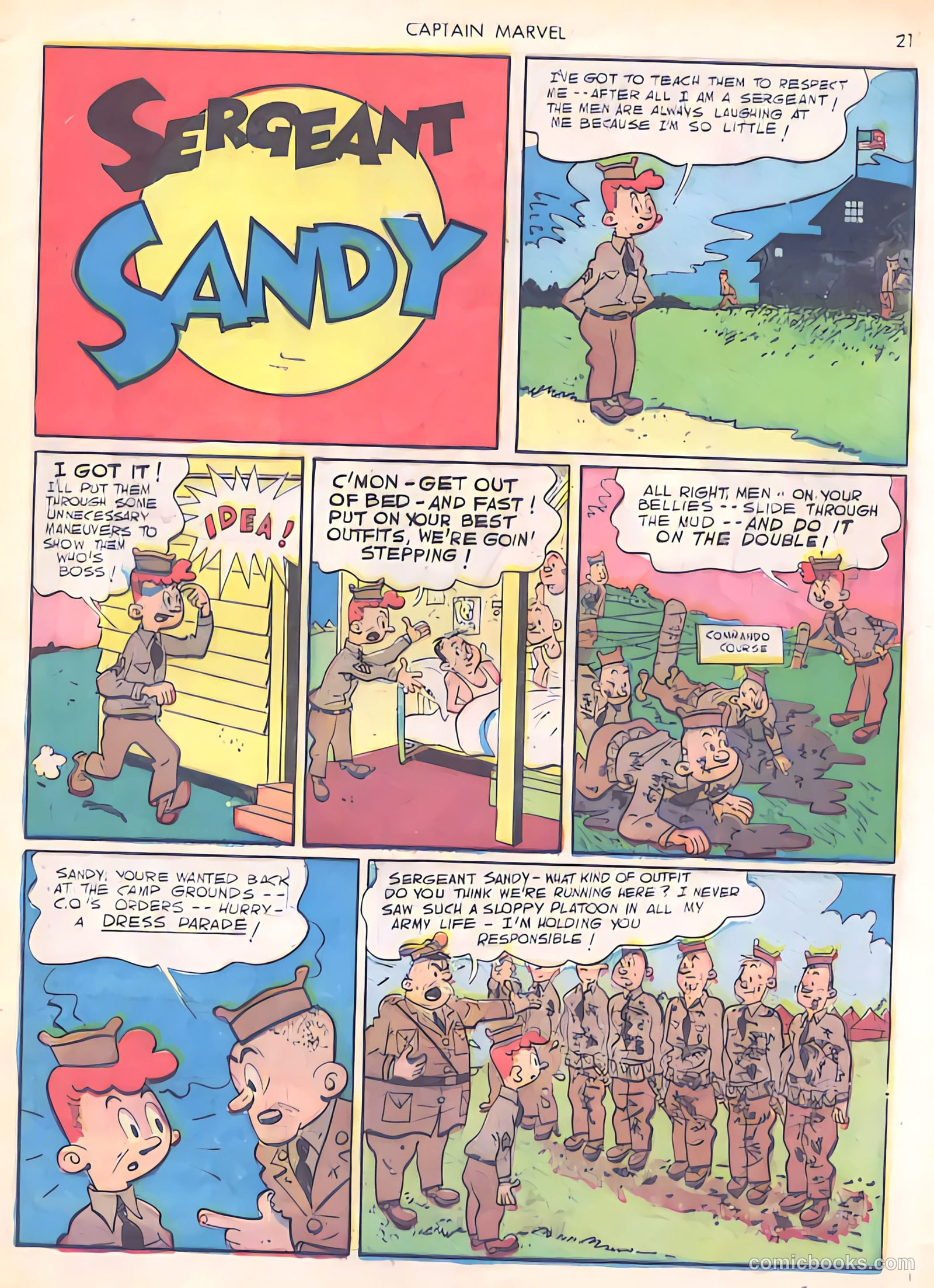 Captain Marvel Adventures #29 (1943) — page 21 of 68