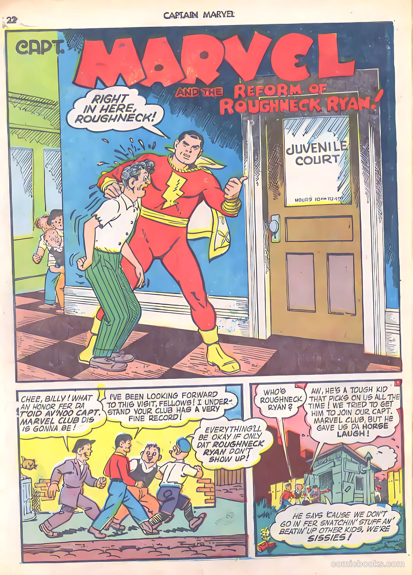 Captain Marvel Adventures #29 (1943) — page 22 of 68