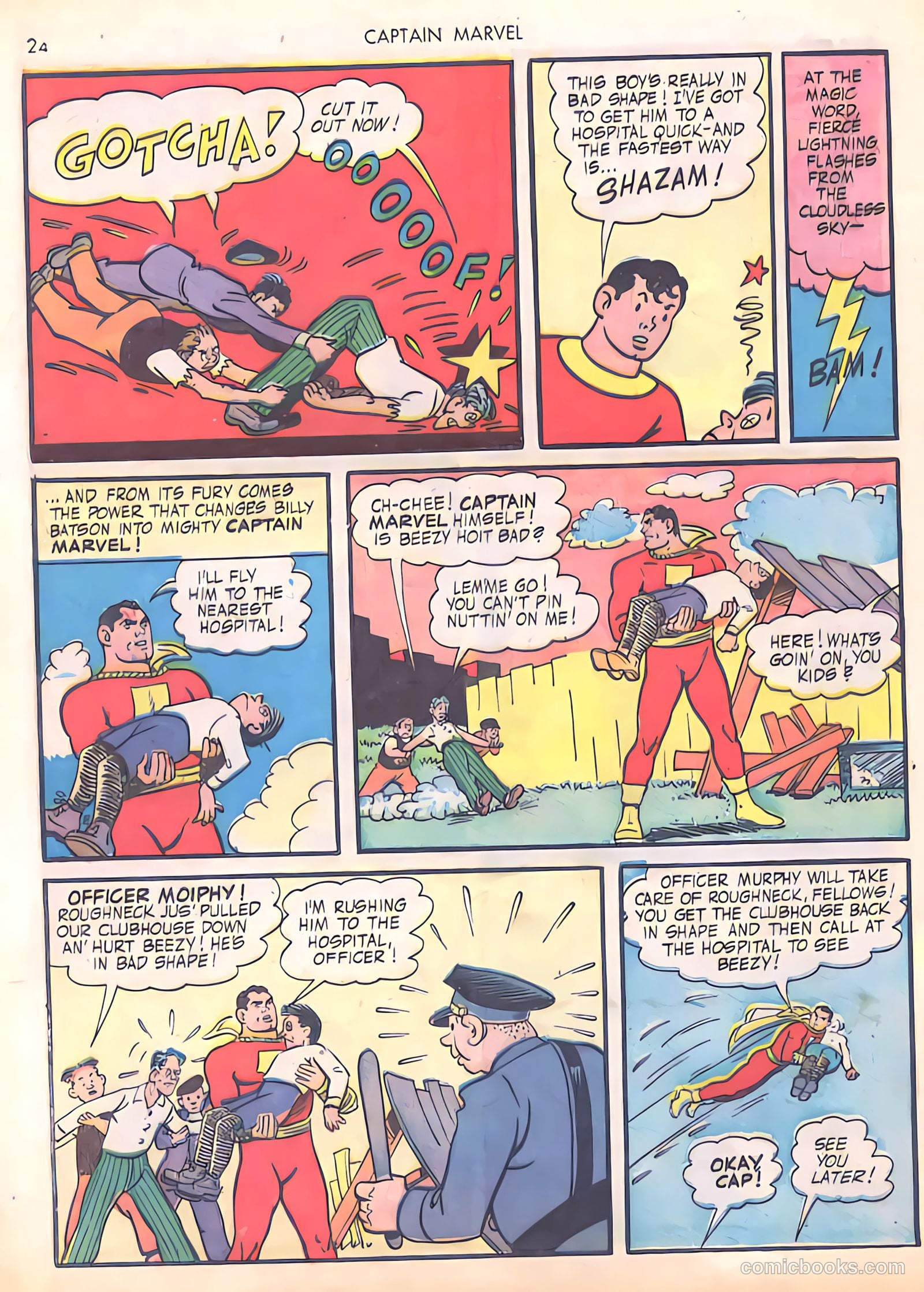 Captain Marvel Adventures #29 (1943) — page 24 of 68