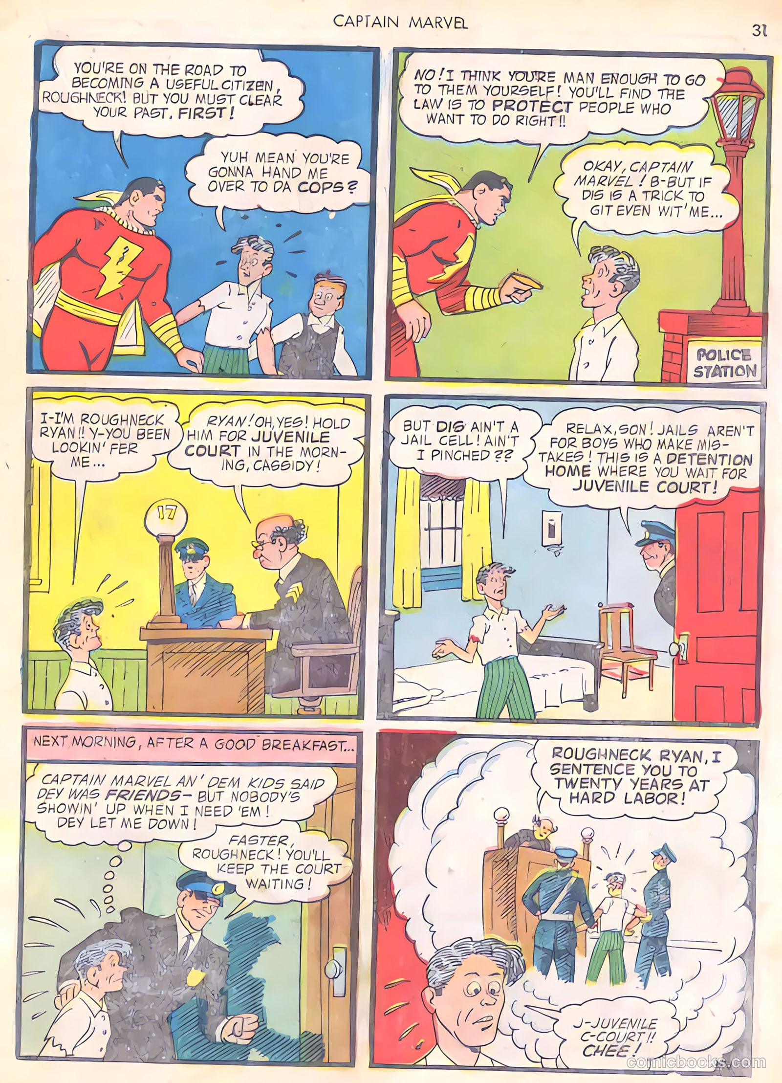 Captain Marvel Adventures #29 (1943) — page 31 of 68