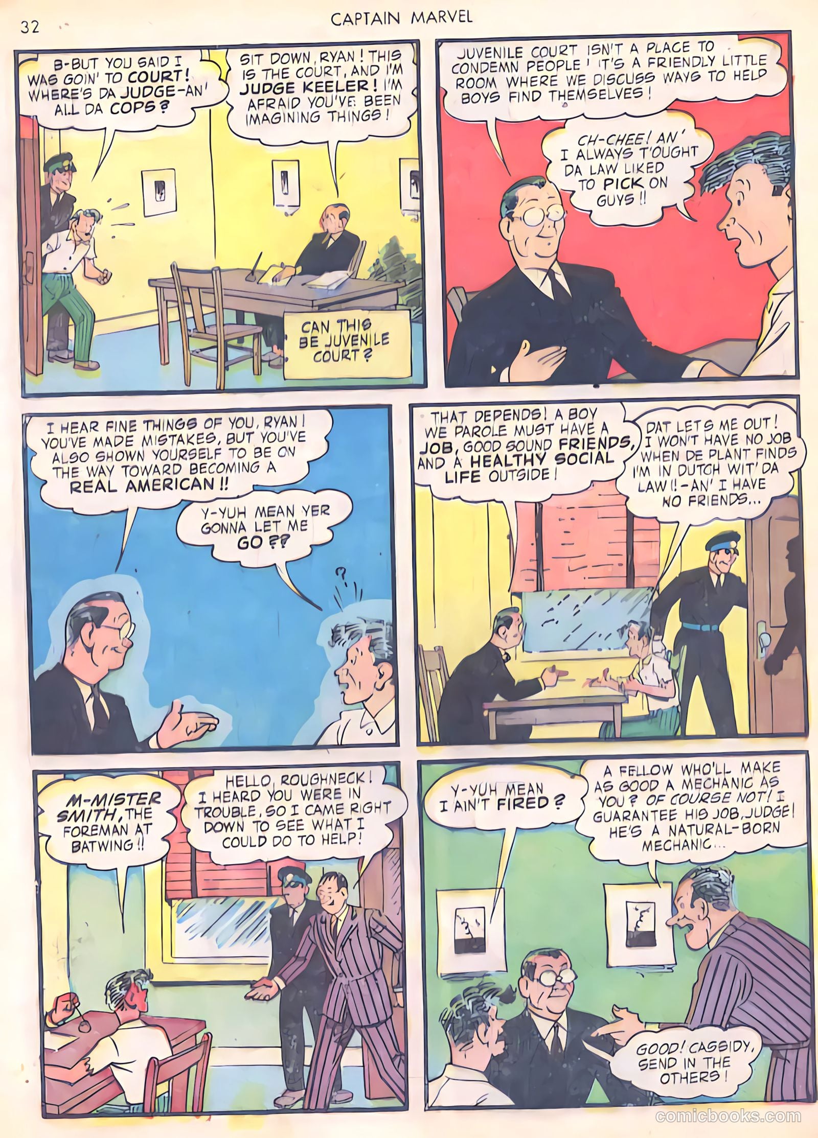 Captain Marvel Adventures #29 (1943) — page 32 of 68